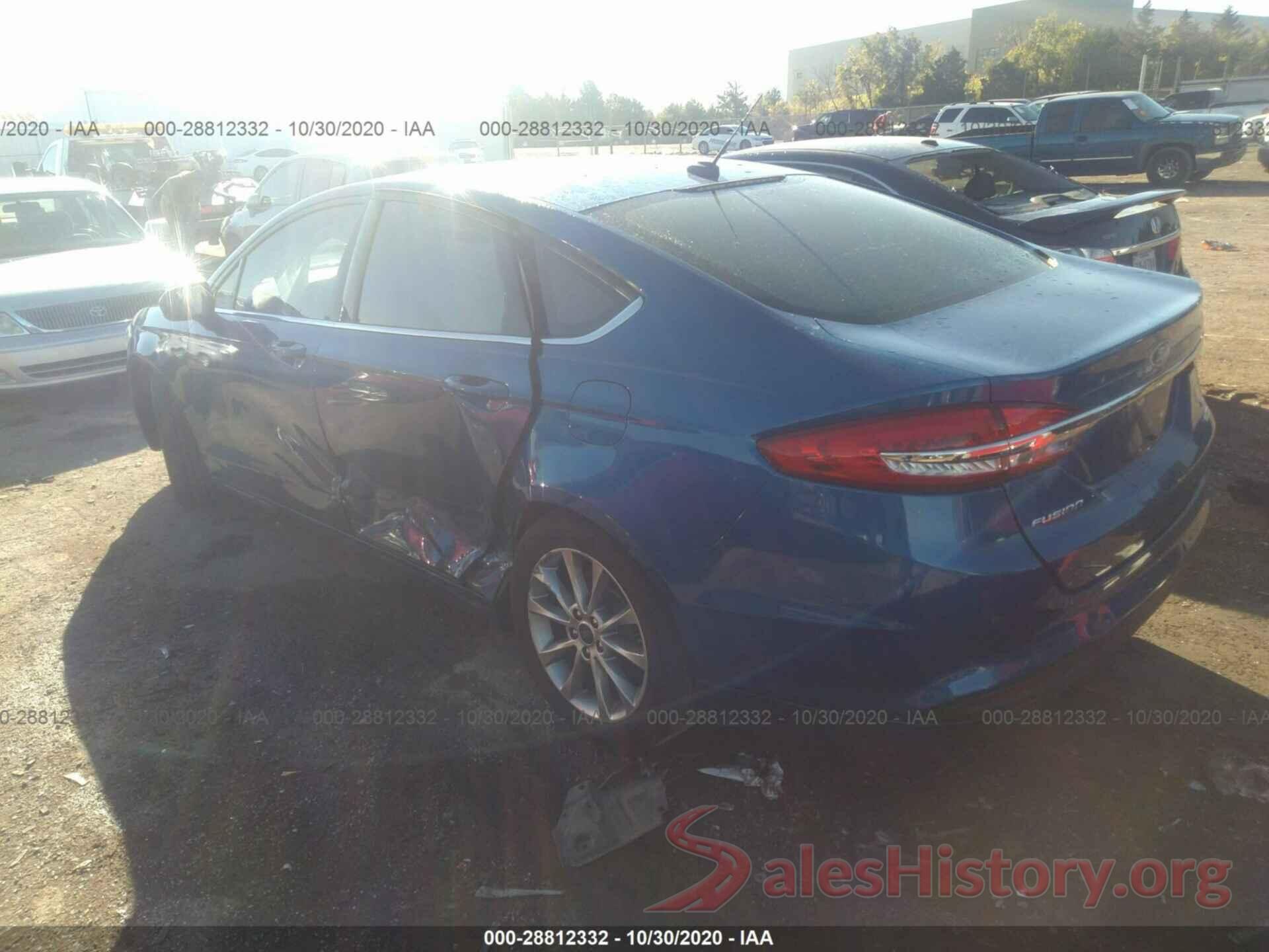 3FA6P0HD9HR179072 2017 FORD FUSION