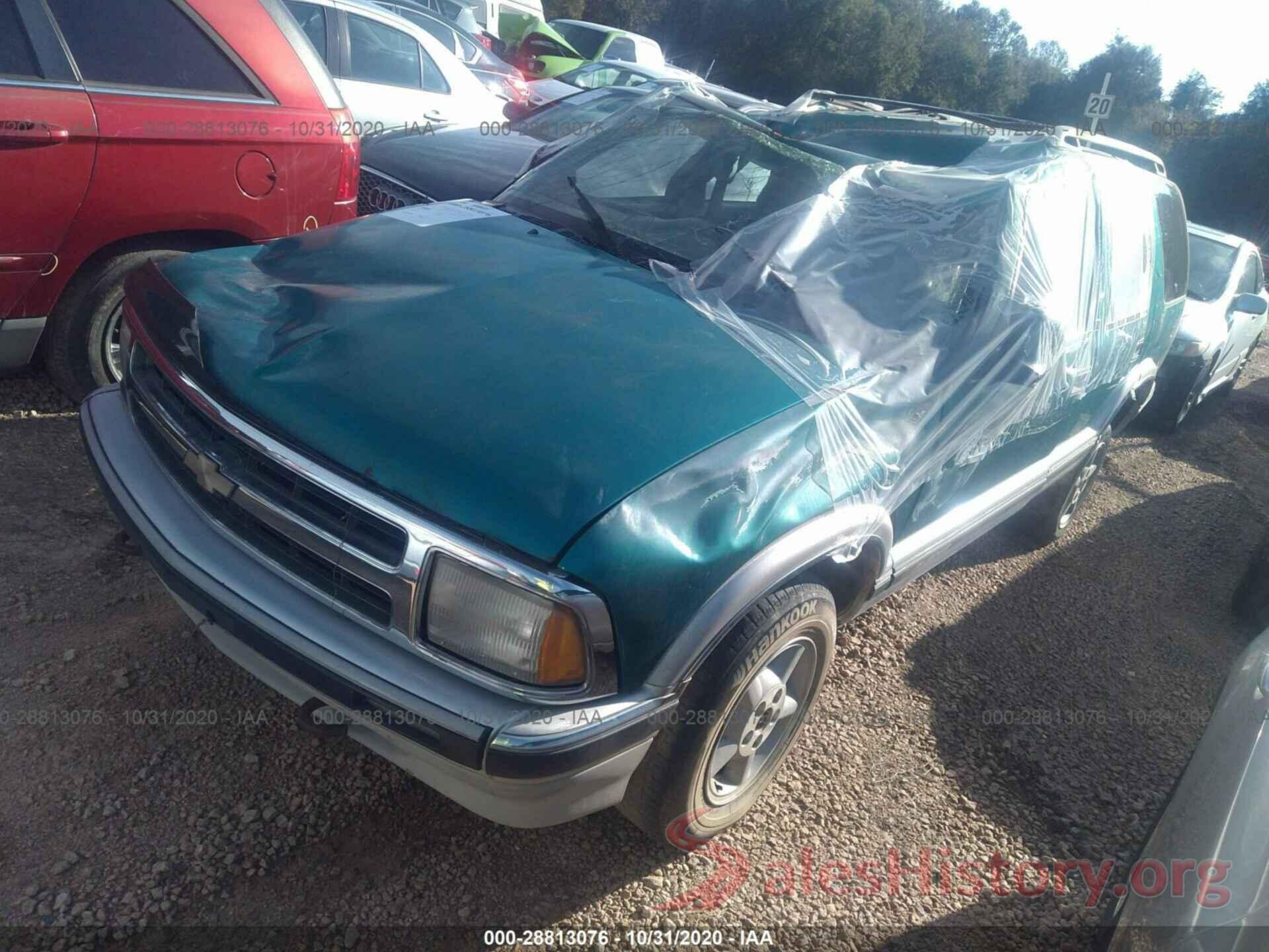 1GNDT13W3S2247980 1995 CHEVROLET BLAZER