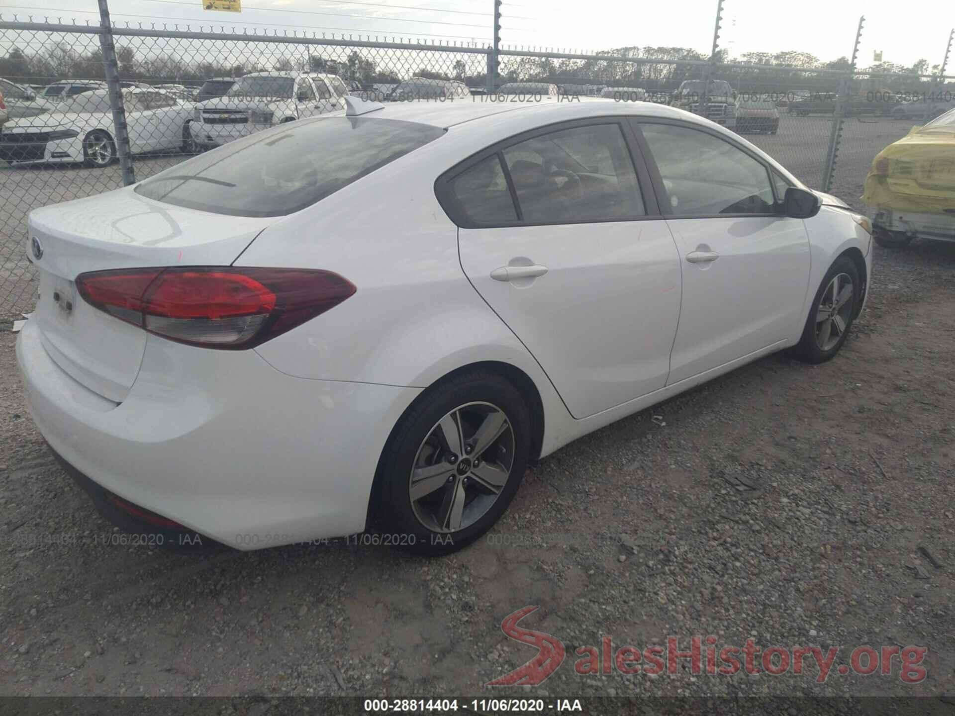 3KPFL4A70JE201538 2018 KIA FORTE