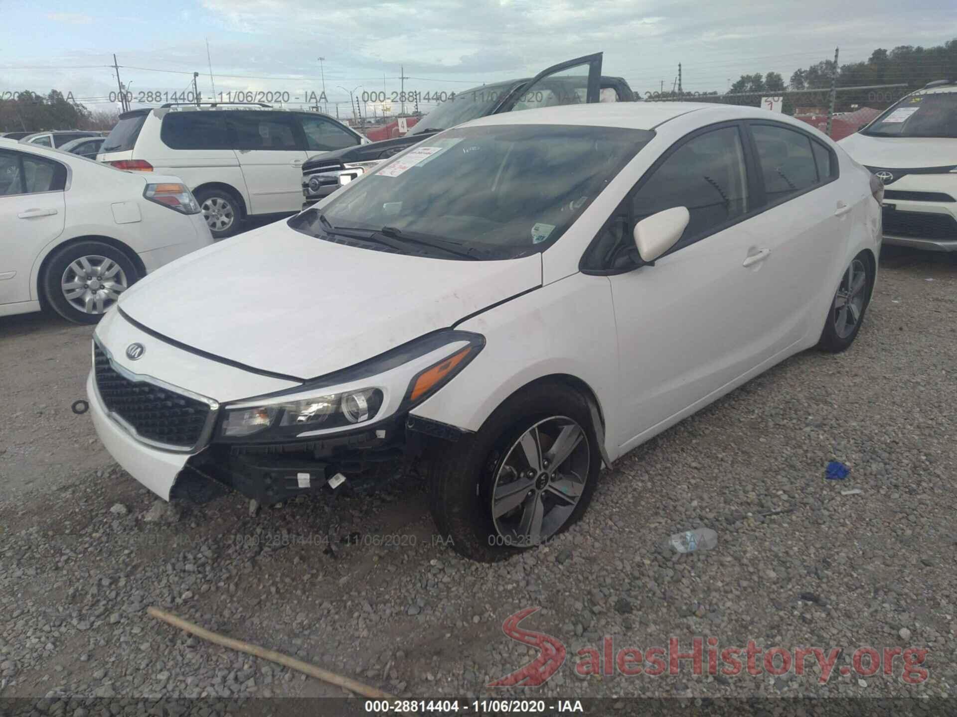 3KPFL4A70JE201538 2018 KIA FORTE