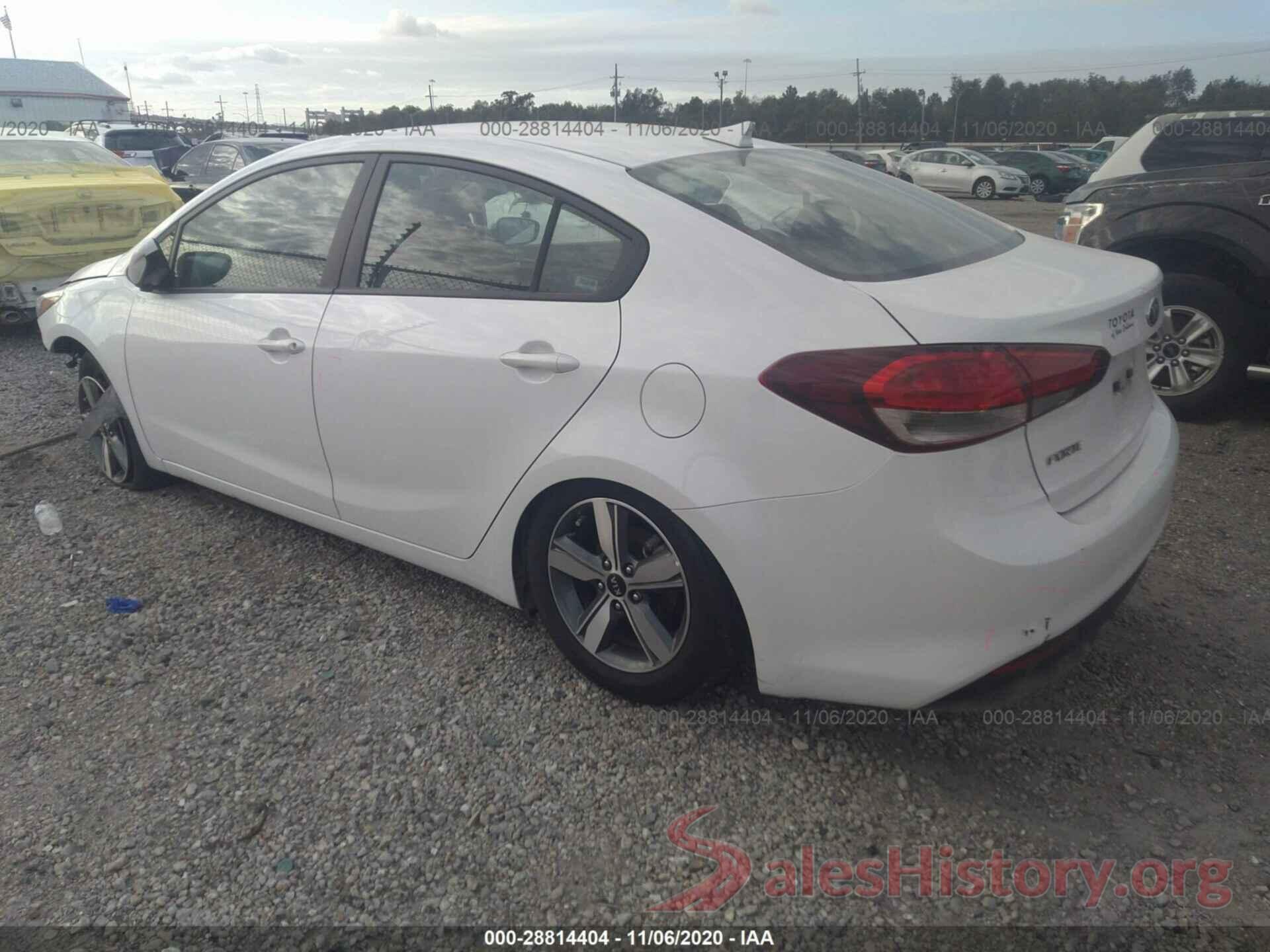 3KPFL4A70JE201538 2018 KIA FORTE