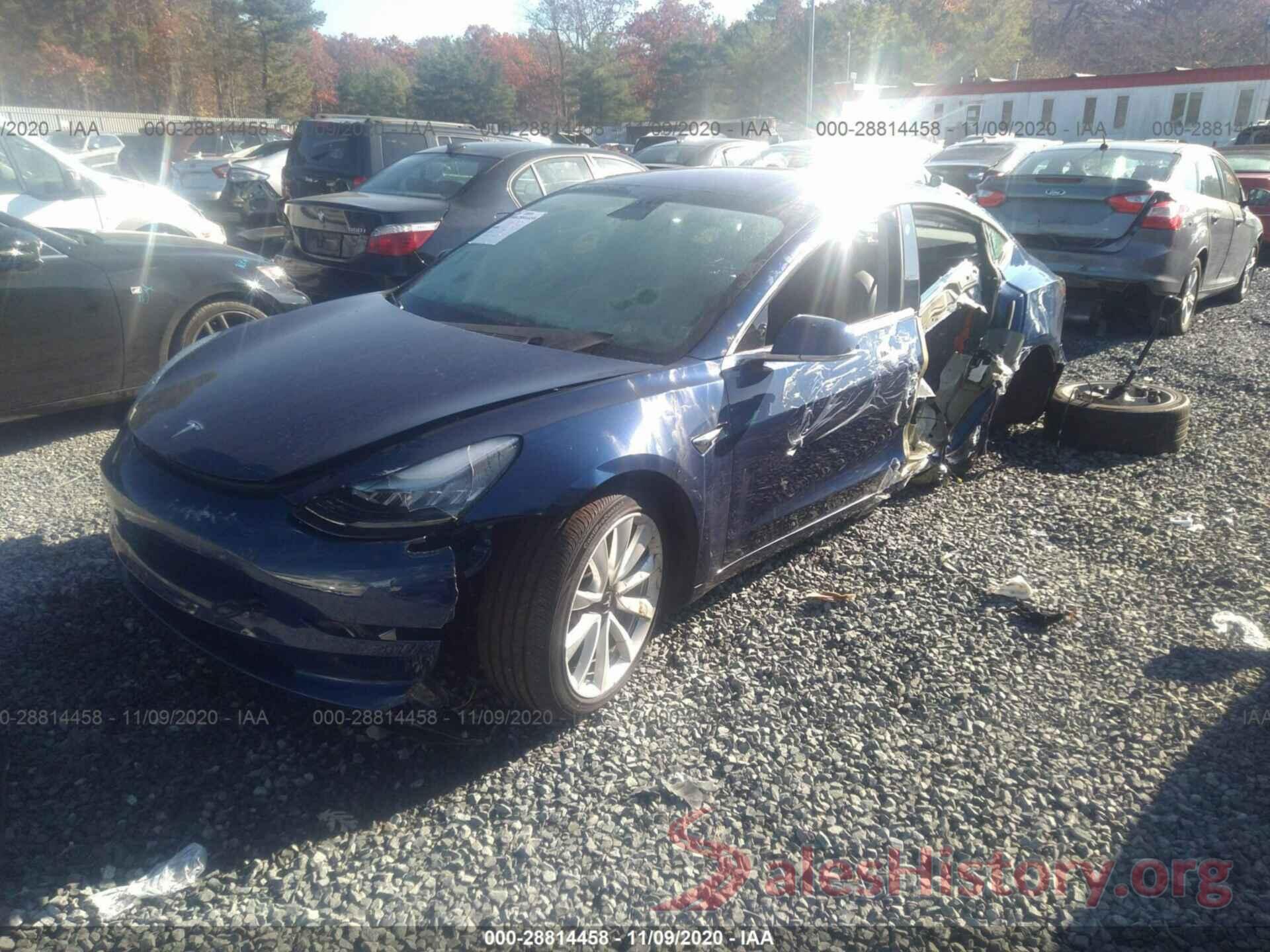 5YJ3E1EB7KF194139 2019 TESLA MODEL 3