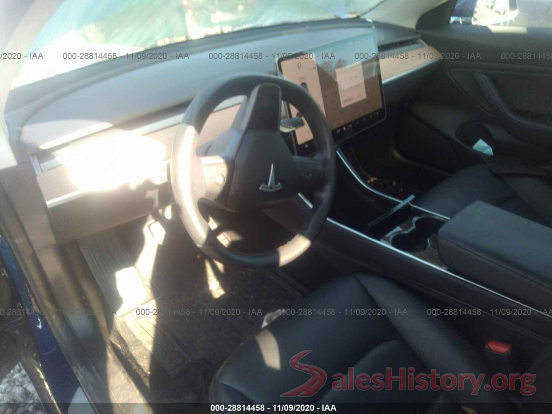 5YJ3E1EB7KF194139 2019 TESLA MODEL 3