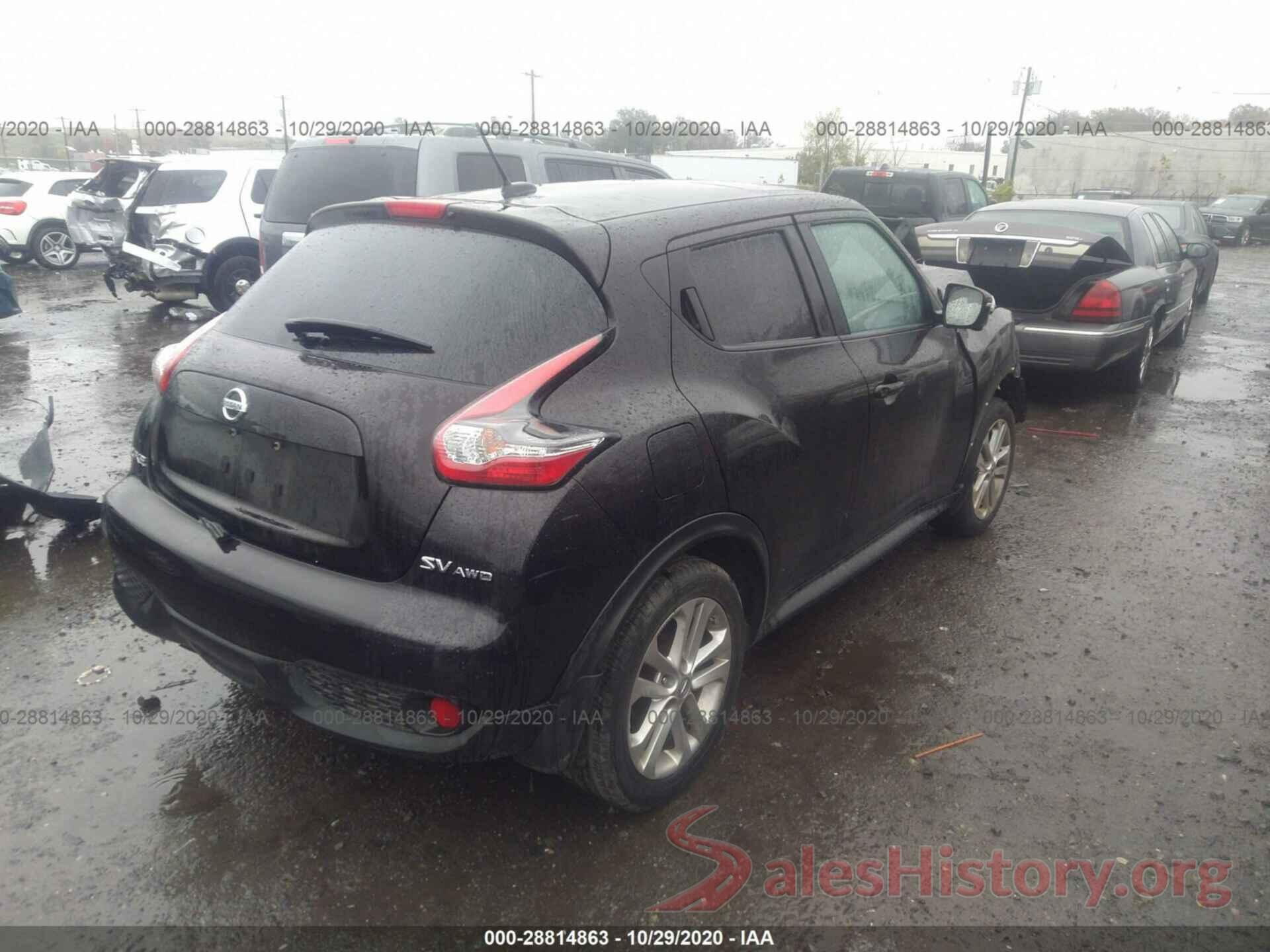 JN8AF5MV2GT652749 2016 NISSAN JUKE