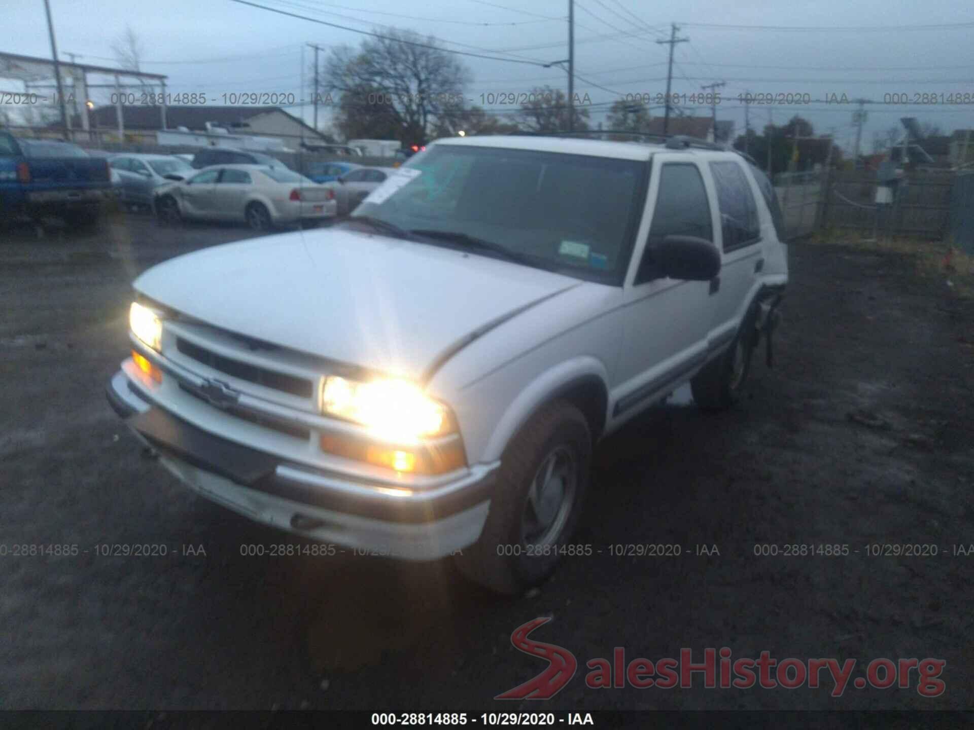 1GNDT13W61K224689 2001 CHEVROLET BLAZER