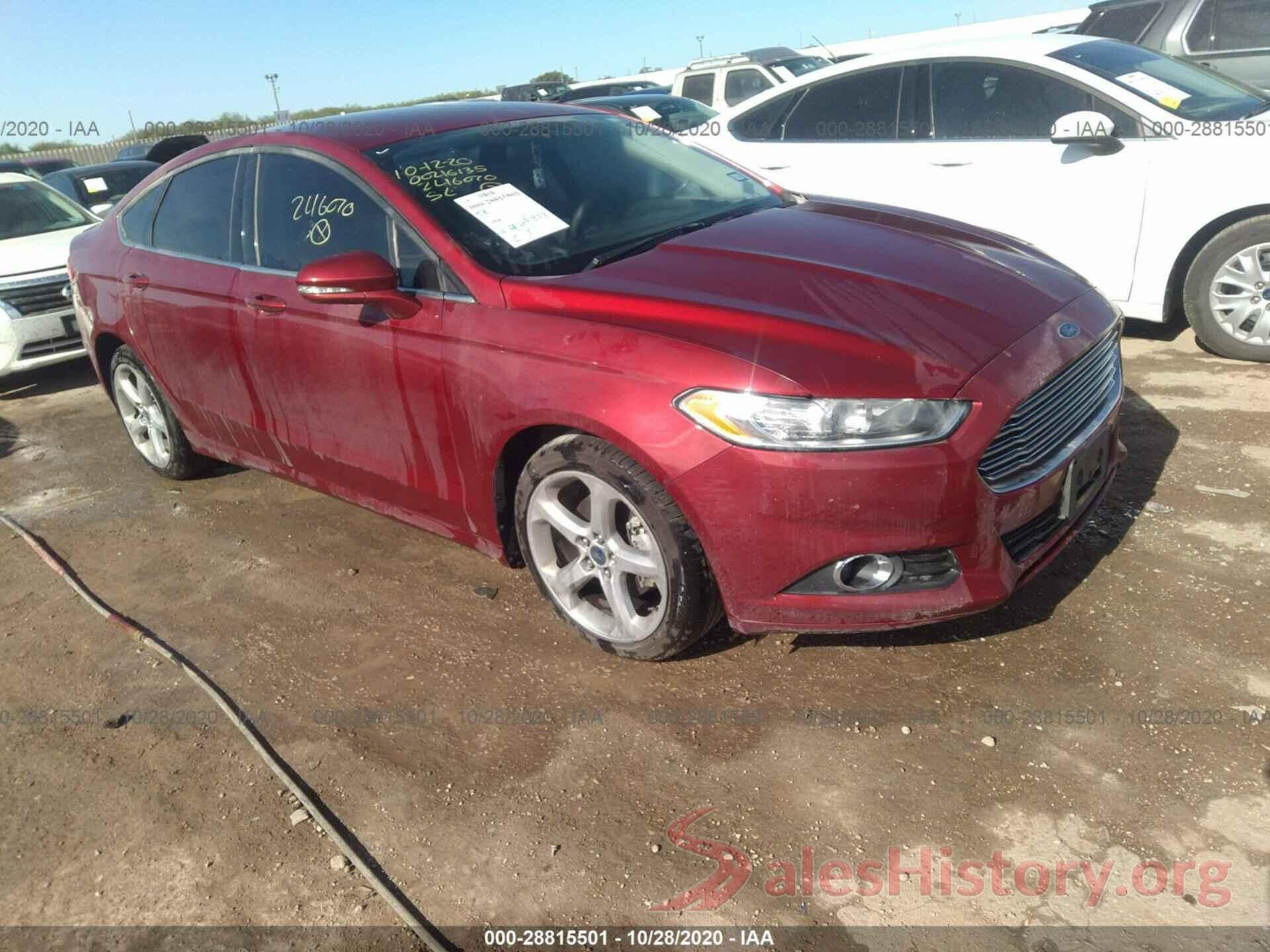 3FA6P0H70GR246070 2016 FORD FUSION