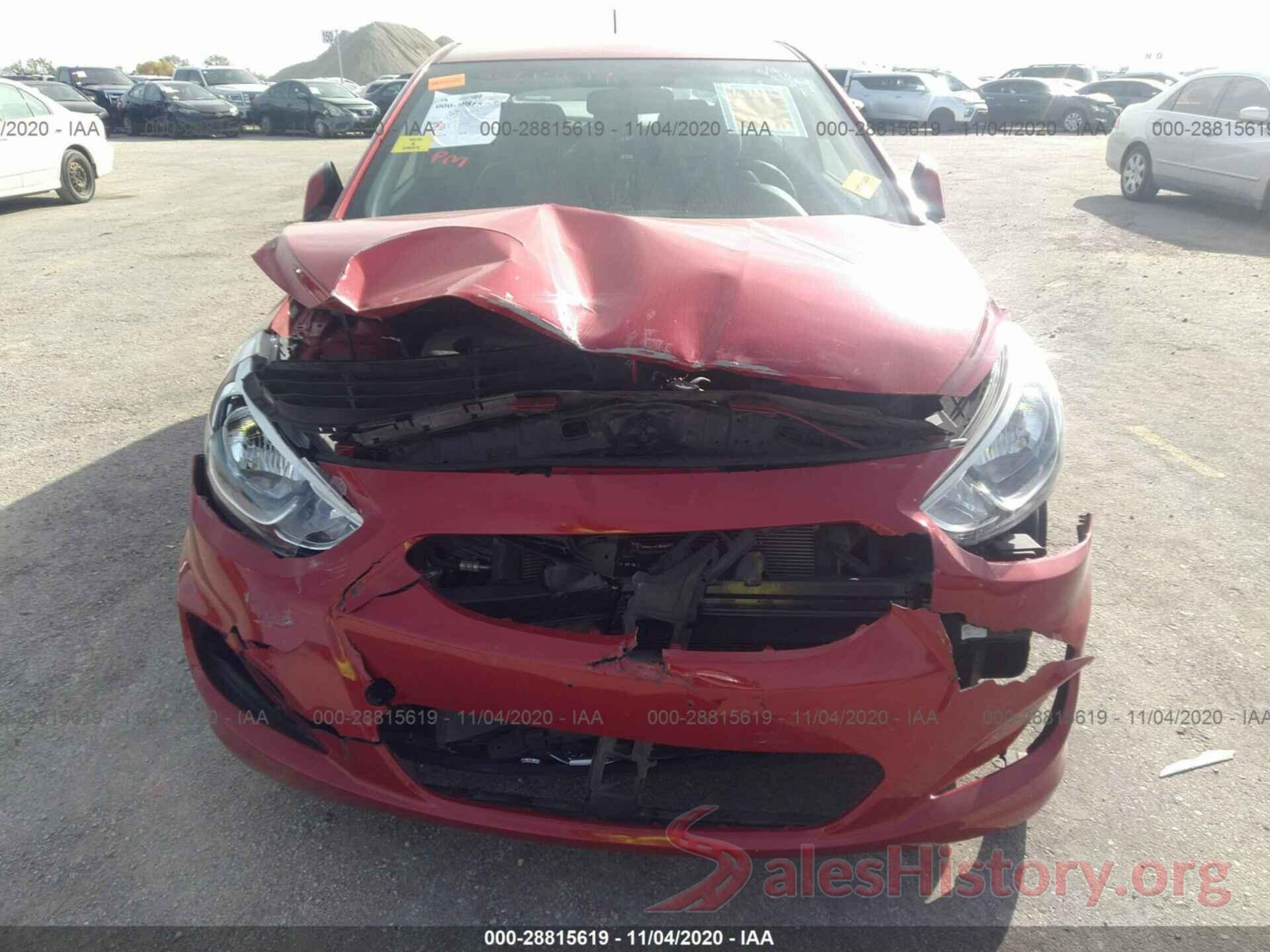 KMHCT5AE7HU299806 2017 HYUNDAI ACCENT