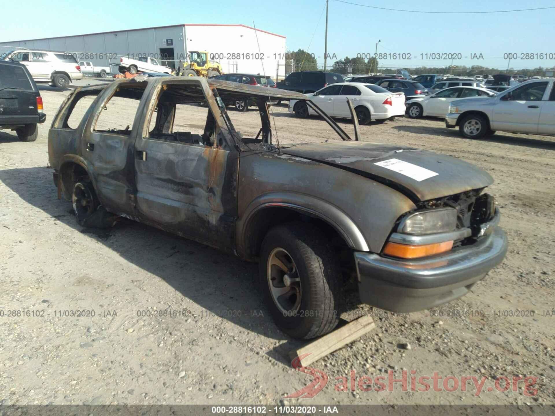 1GNCS13W7W2264673 1998 CHEVROLET BLAZER