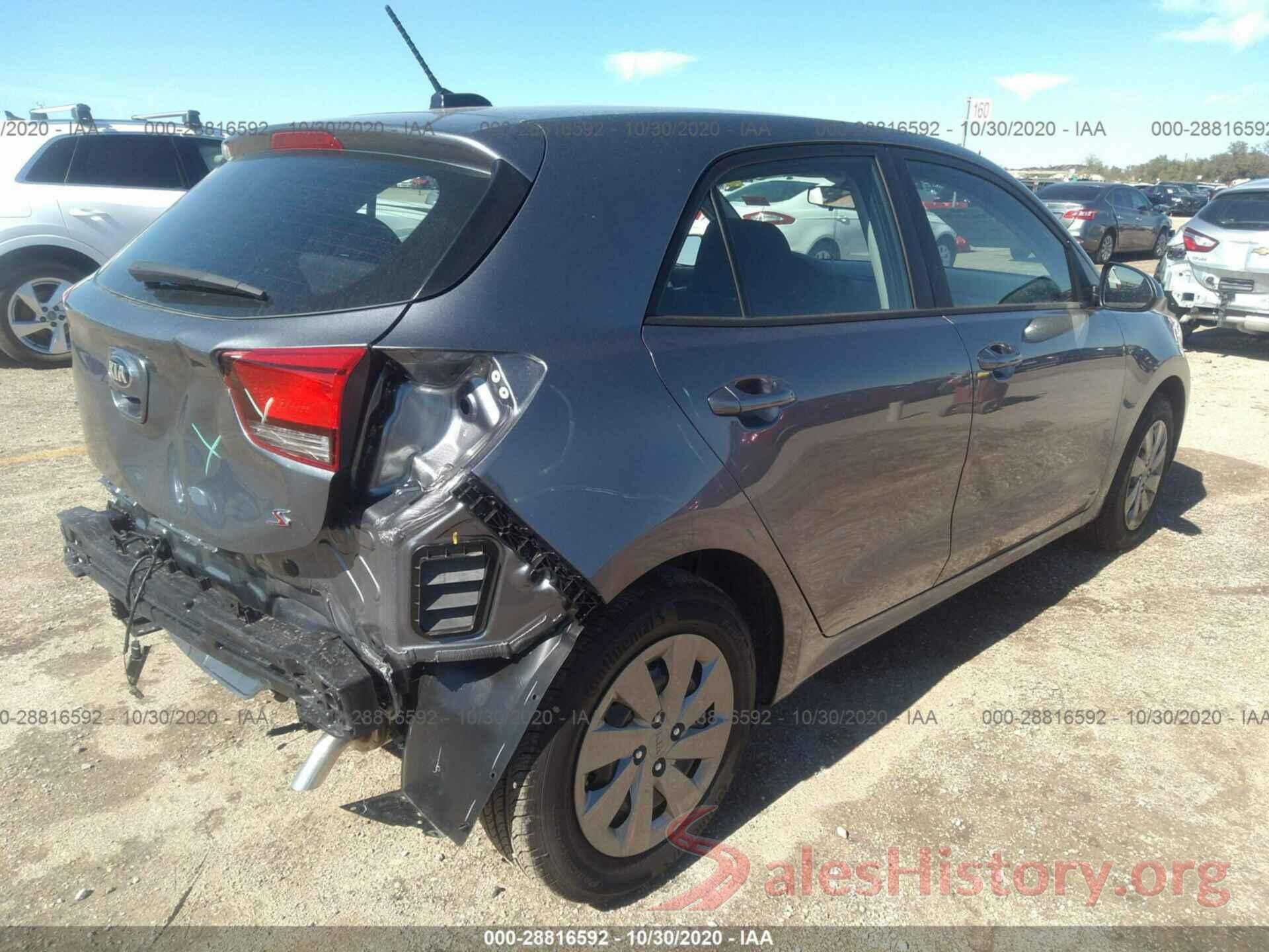 3KPA25AD2LE347533 2020 KIA RIO 5-DOOR