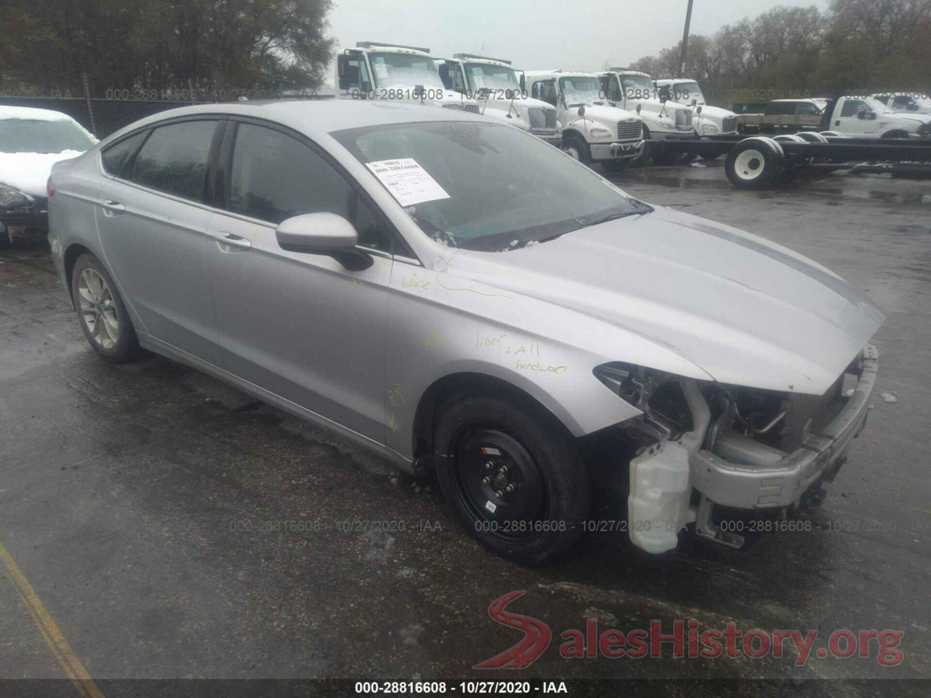 3FA6P0HD9KR114214 2019 FORD FUSION