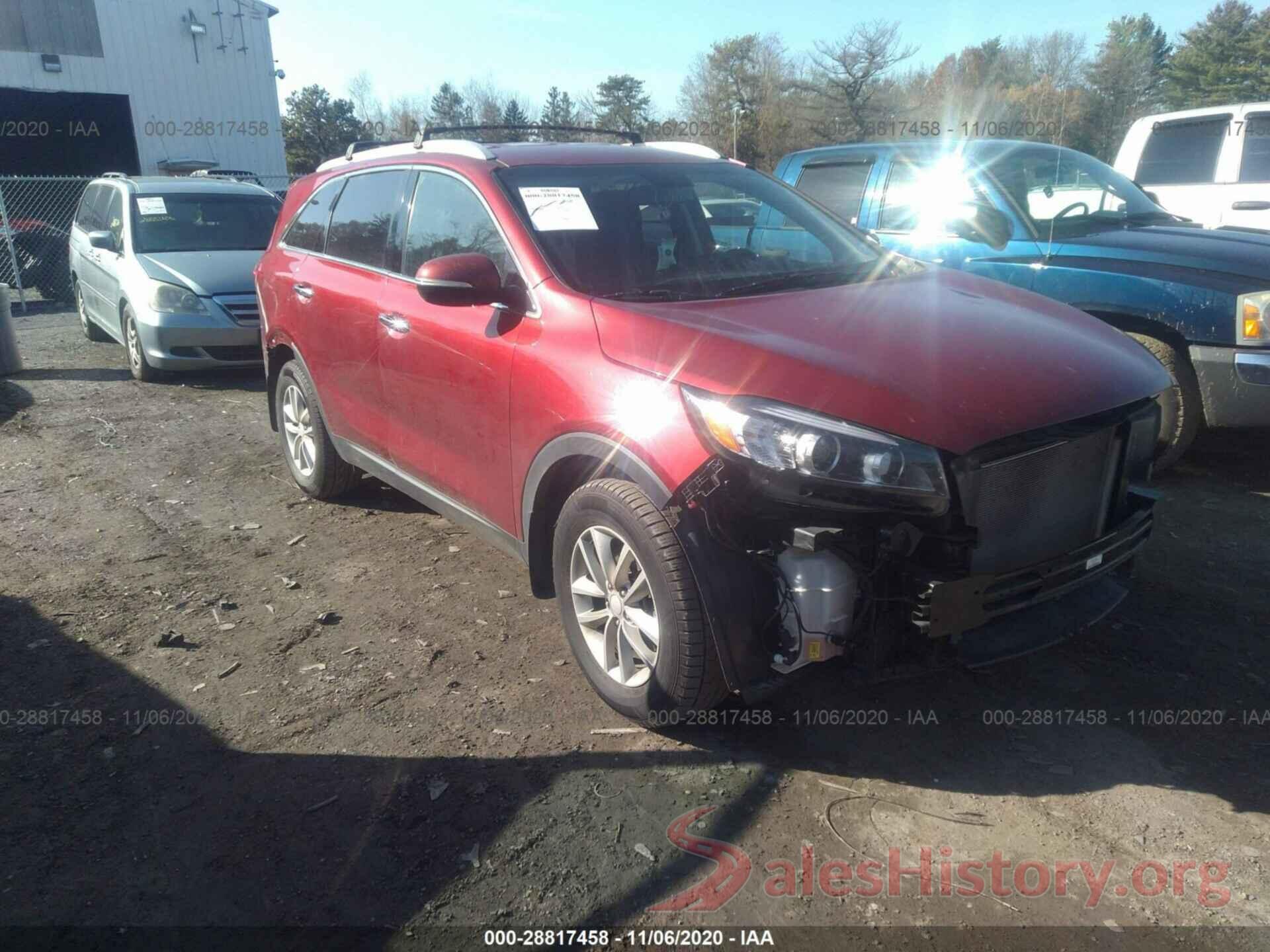 5XYPG4A38GG138657 2016 KIA SORENTO