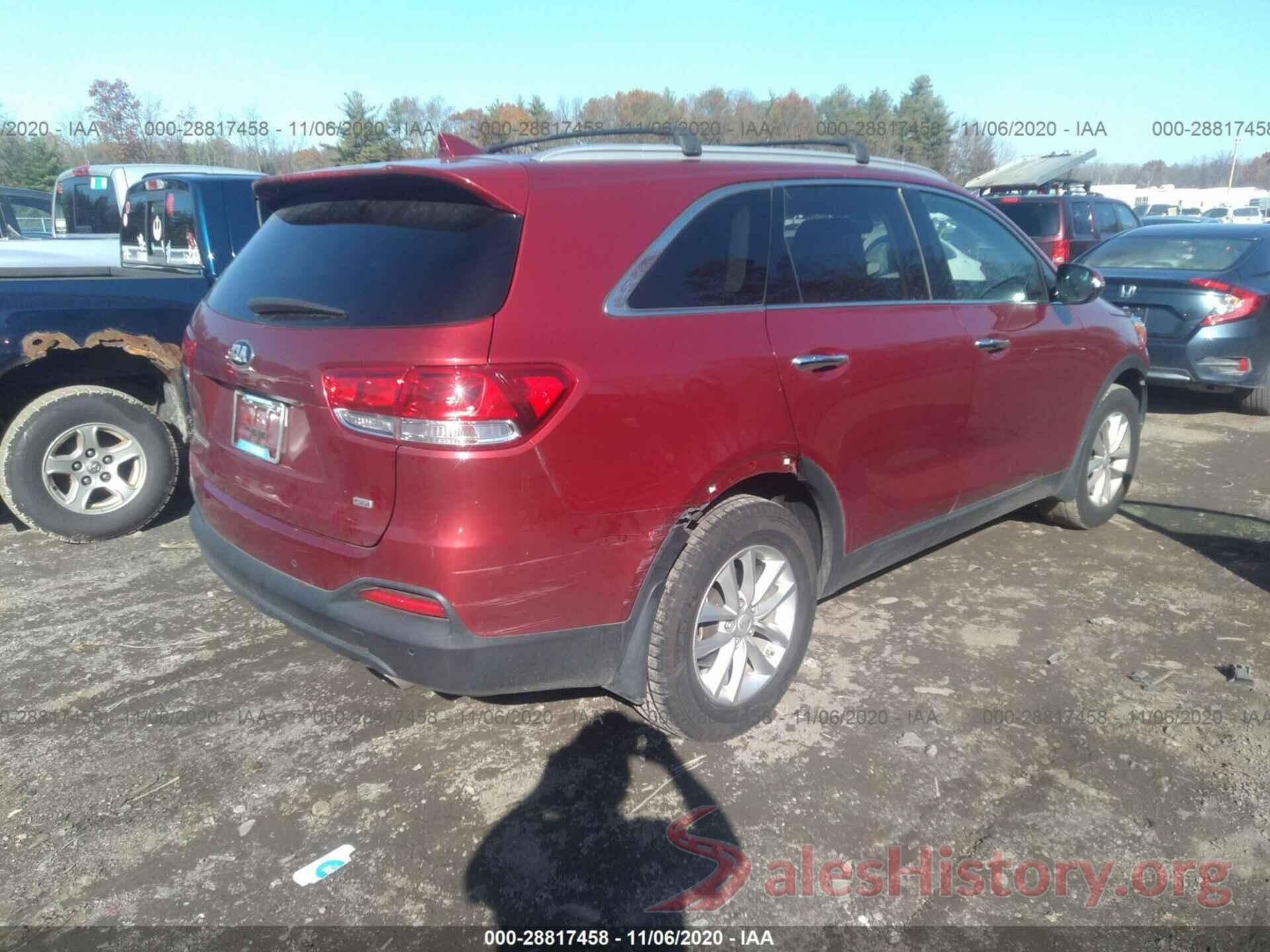 5XYPG4A38GG138657 2016 KIA SORENTO