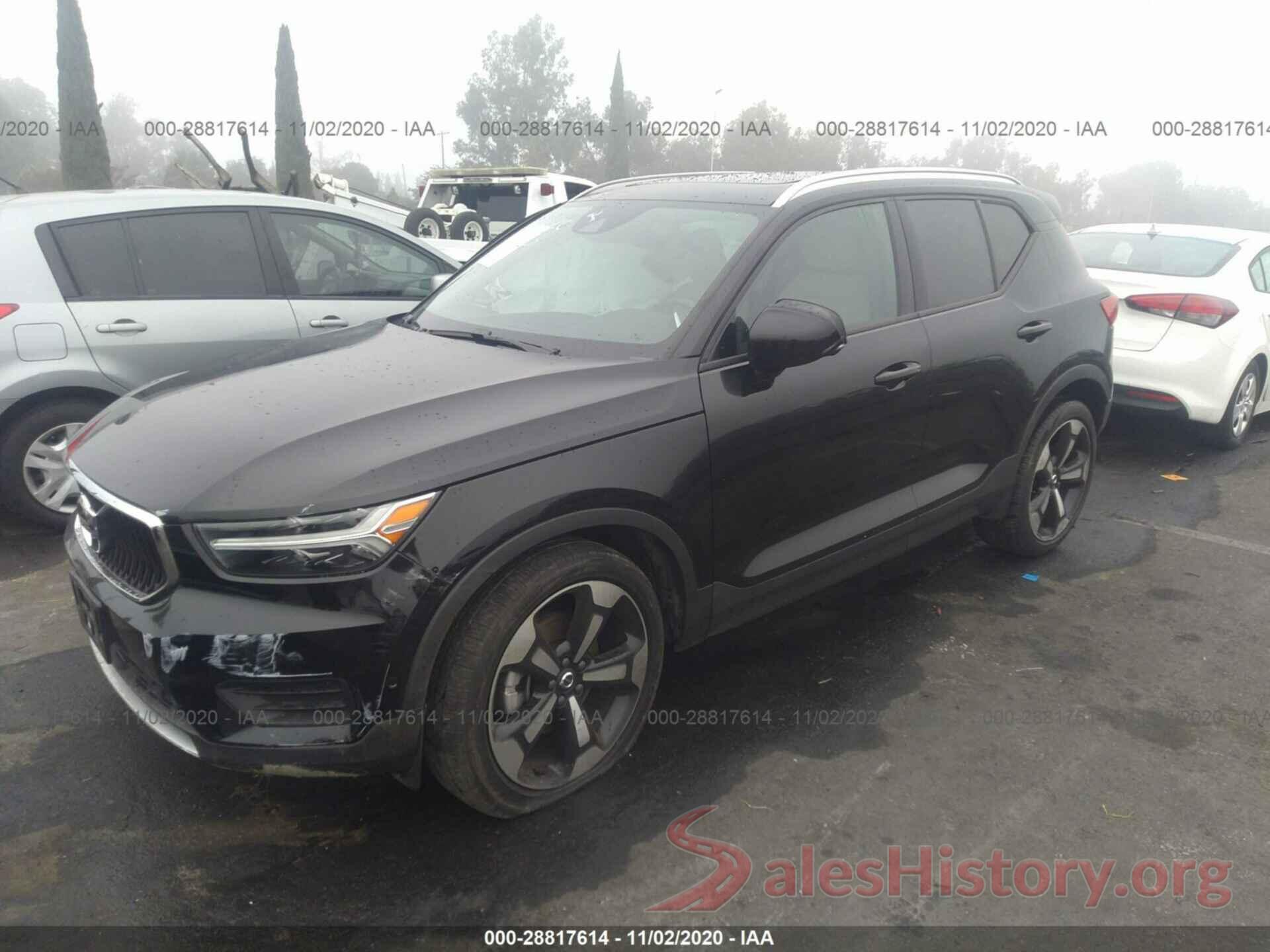 YV4162UK1K2055443 2019 VOLVO XC40