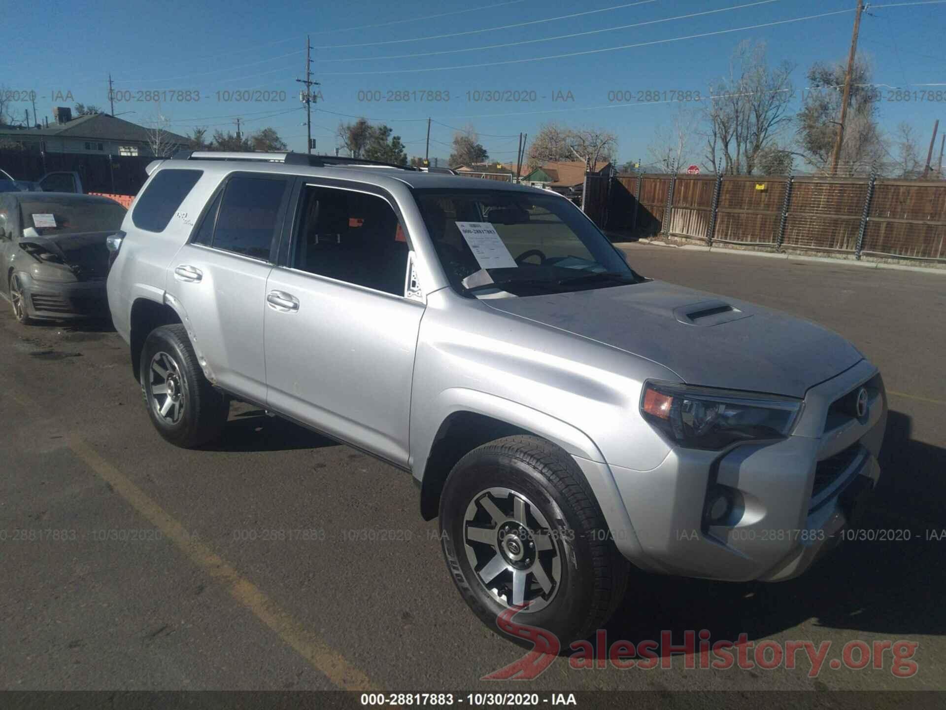 JTEBU5JR0H5465802 2017 TOYOTA 4RUNNER