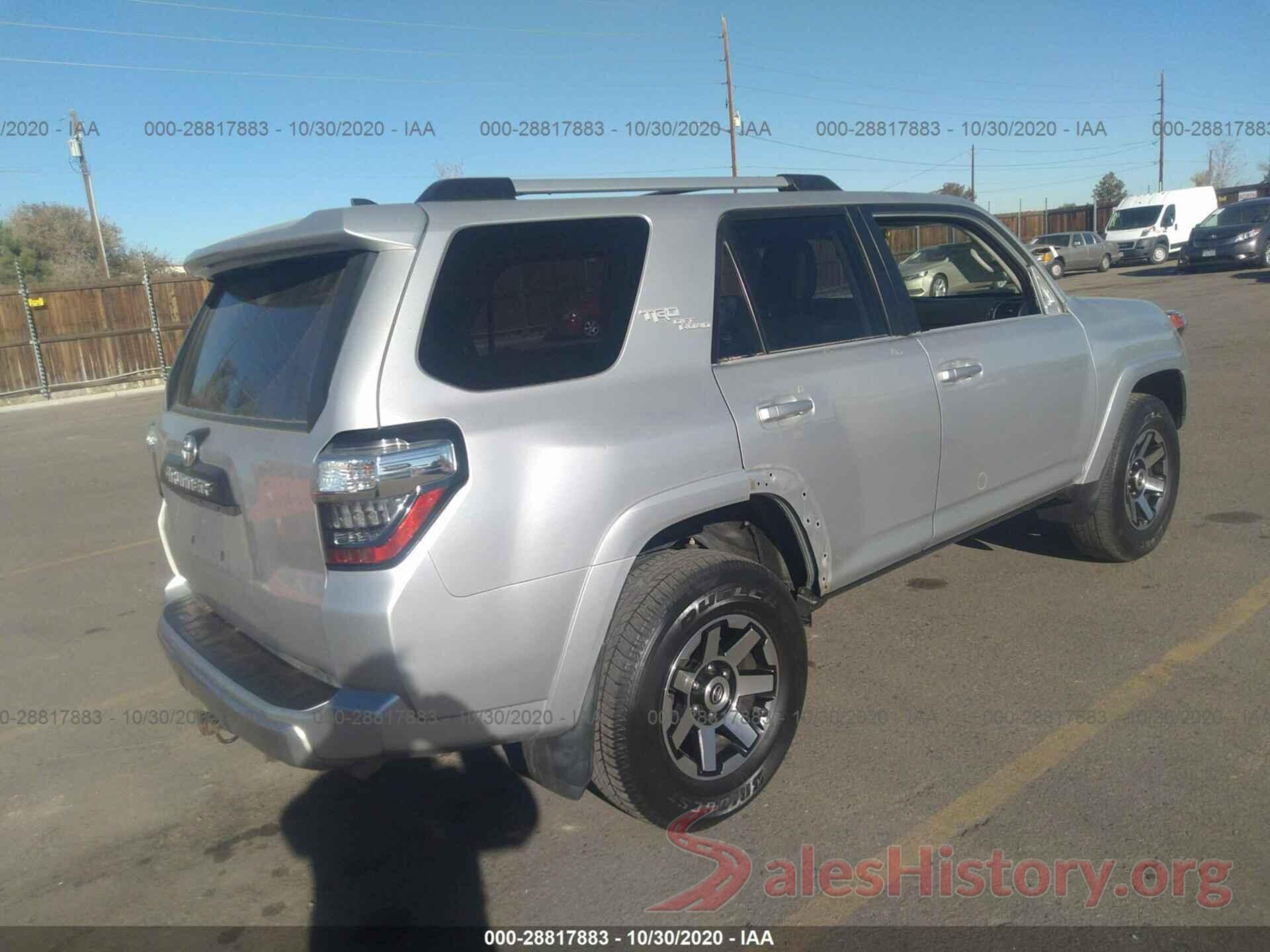 JTEBU5JR0H5465802 2017 TOYOTA 4RUNNER