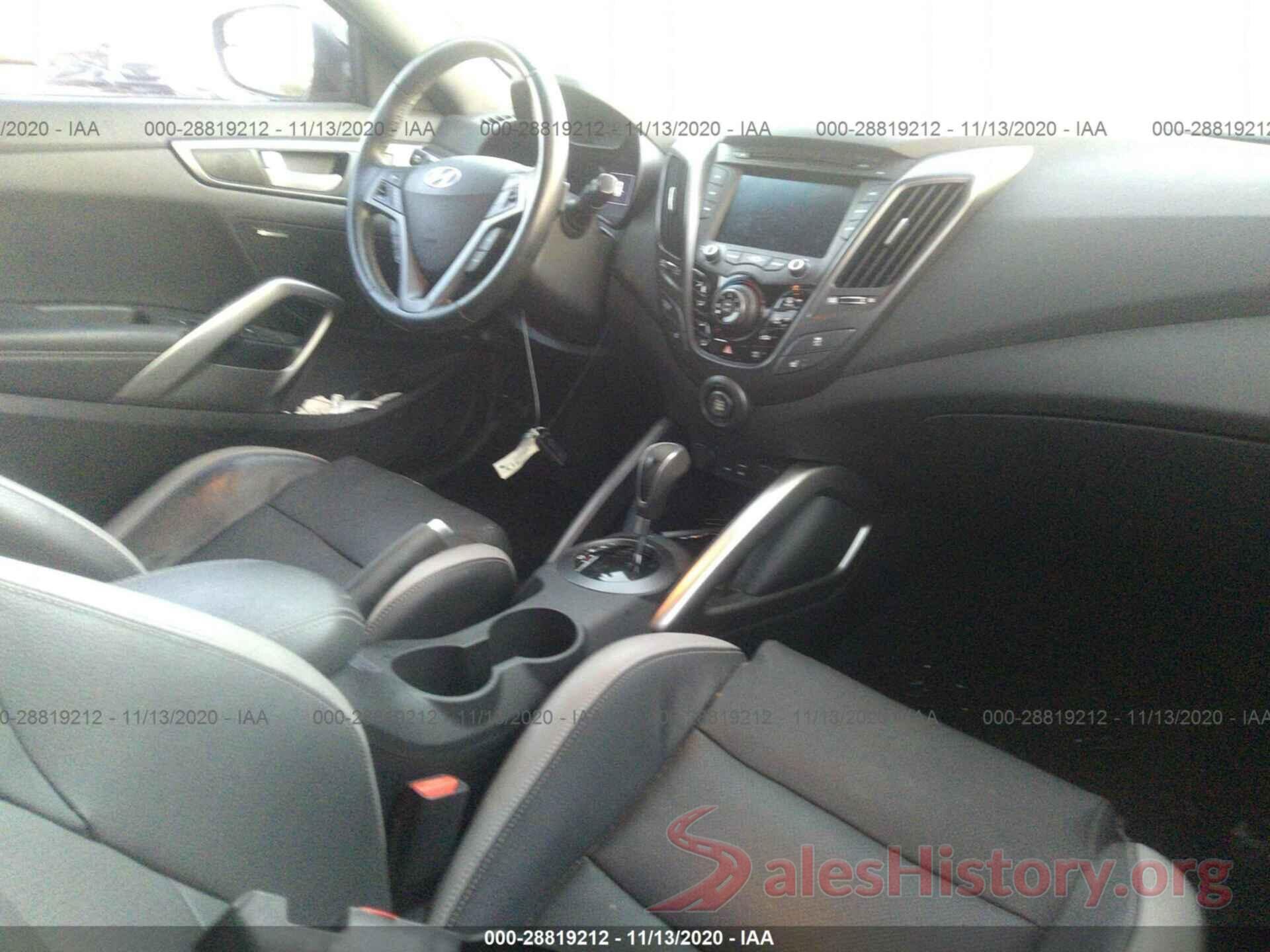 KMHTC6AE8GU264101 2016 HYUNDAI VELOSTER