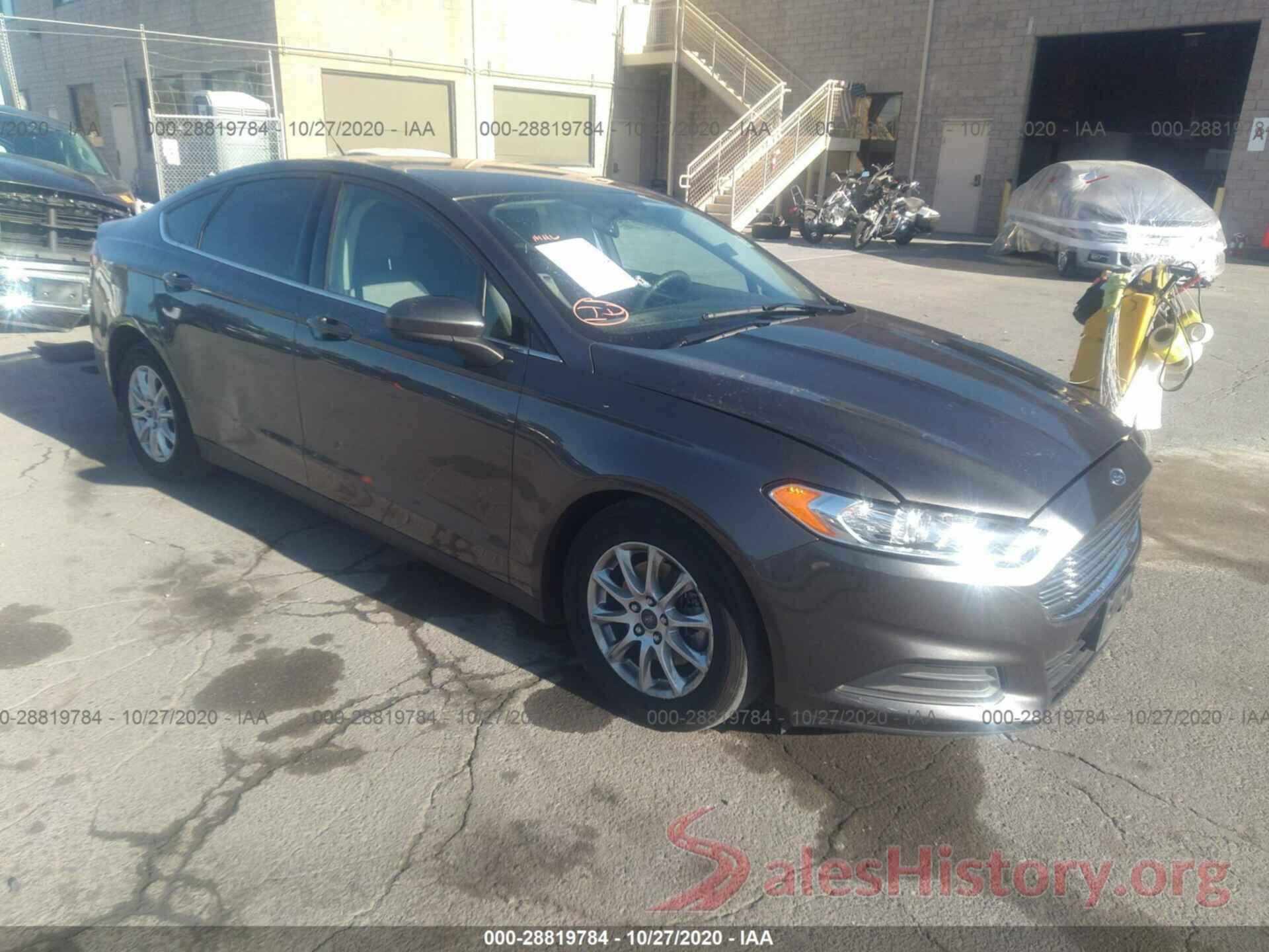 3FA6P0G7XGR292619 2016 FORD FUSION