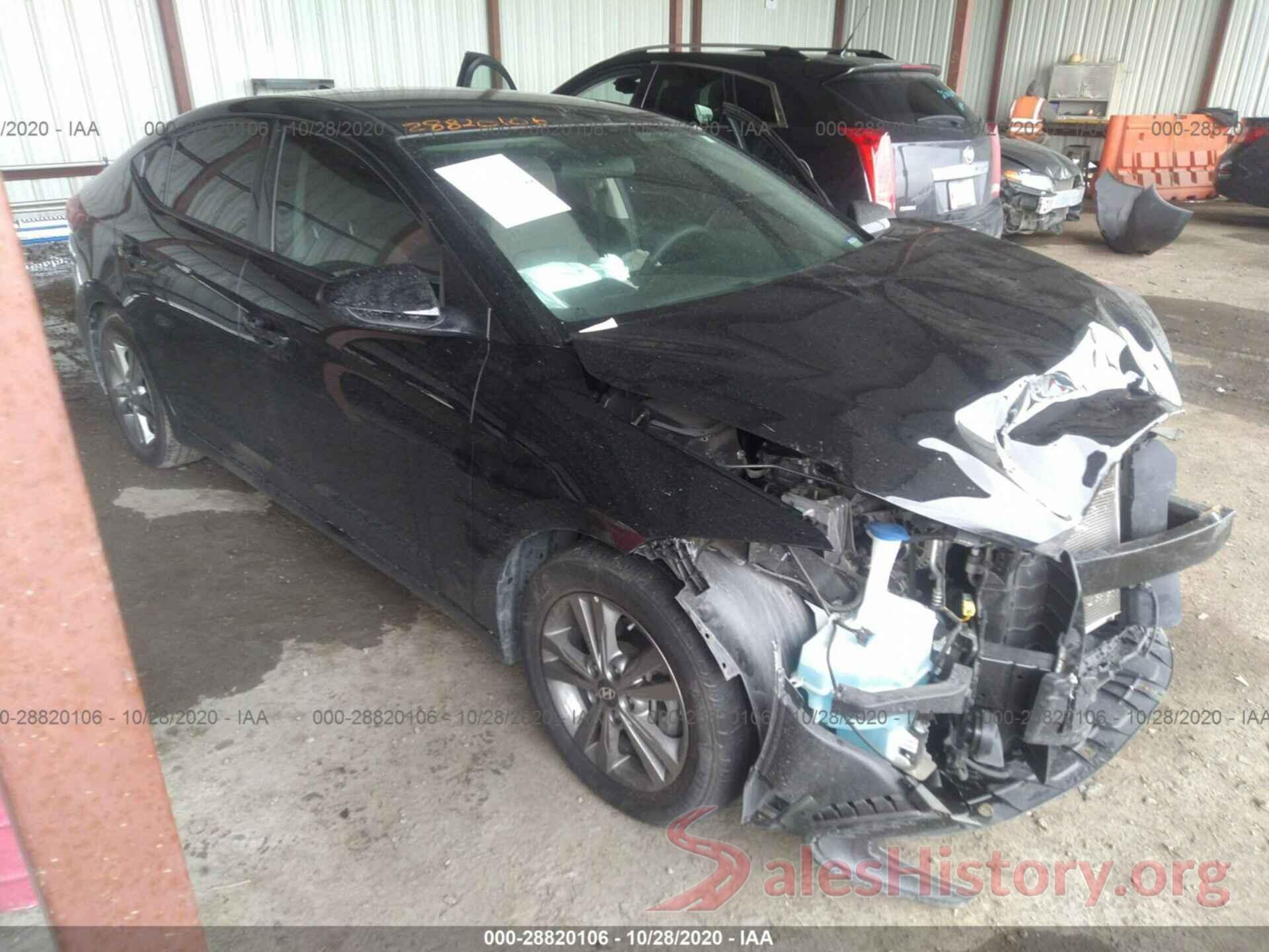 5NPD84LF9JH366660 2018 HYUNDAI ELANTRA