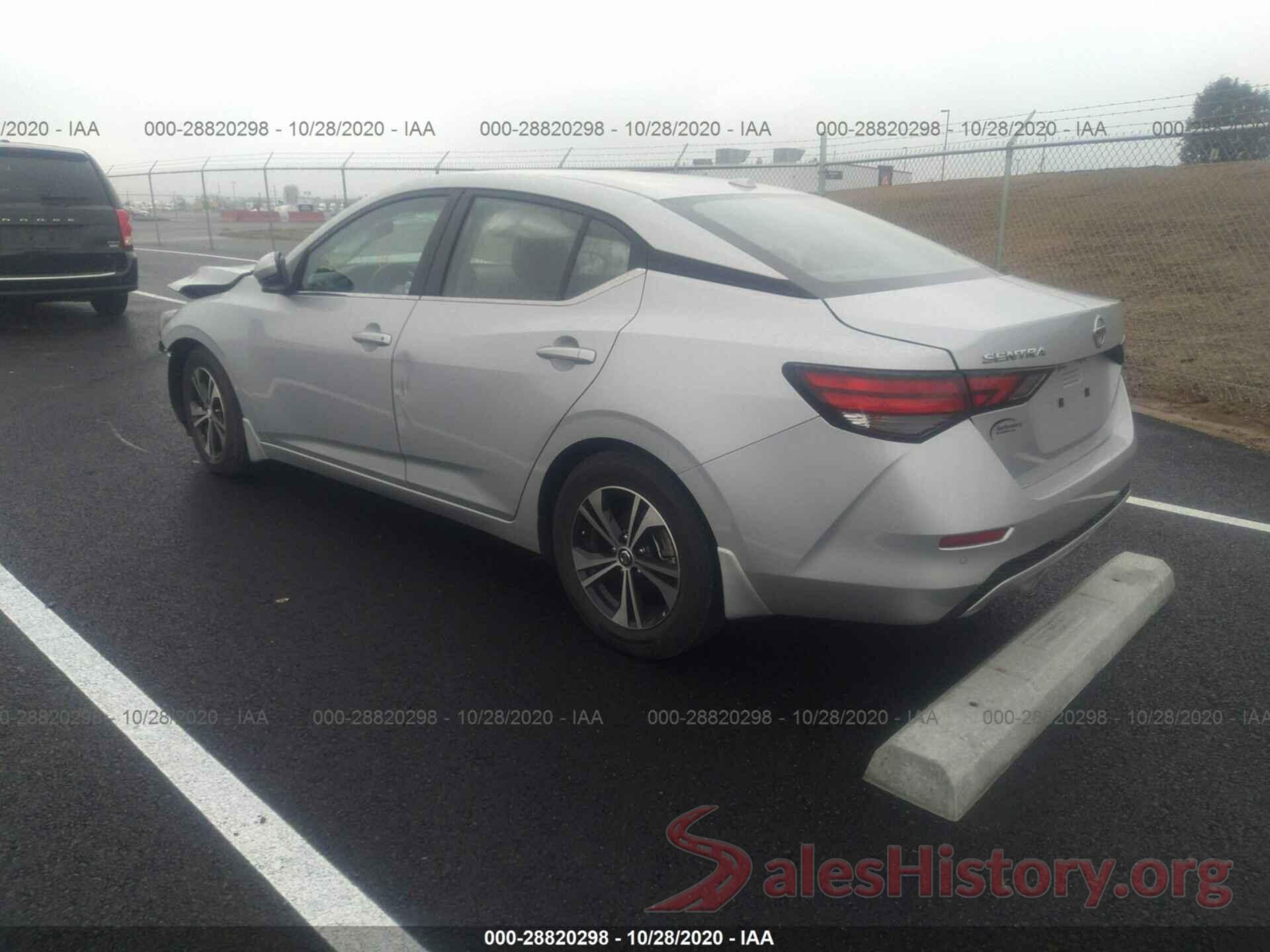 3N1AB8CV4LY211784 2020 NISSAN SENTRA