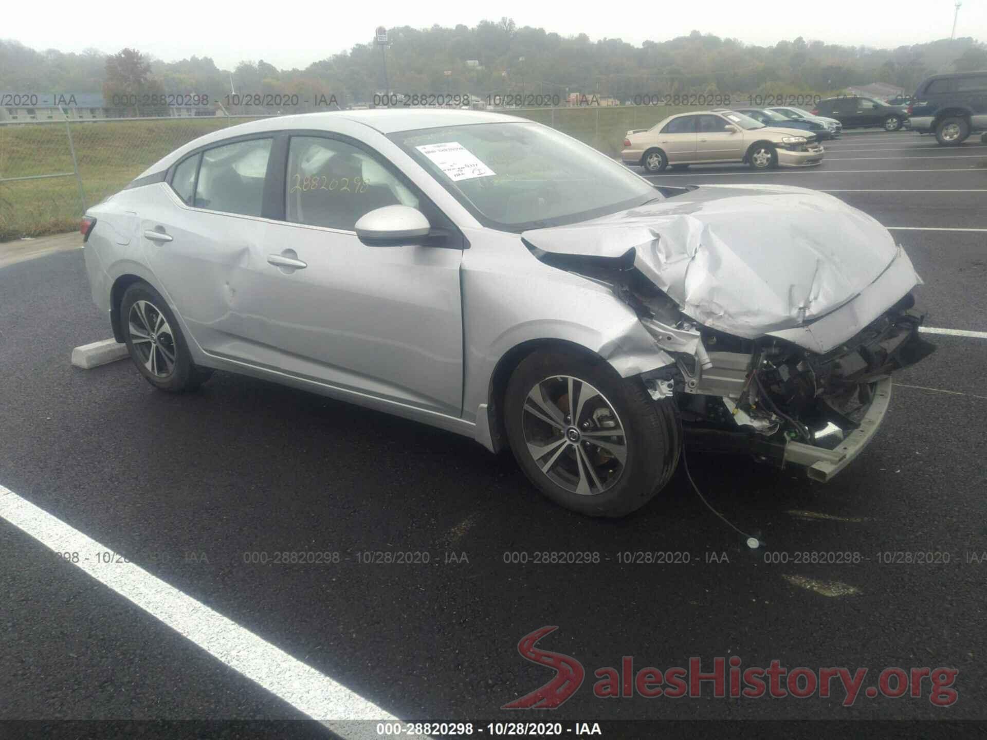 3N1AB8CV4LY211784 2020 NISSAN SENTRA