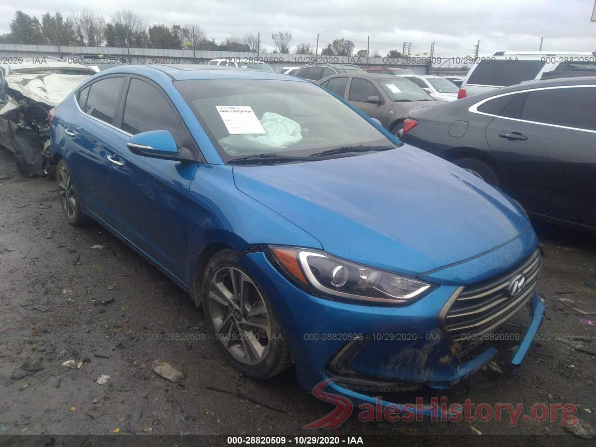 5NPD84LF7HH188189 2017 HYUNDAI ELANTRA