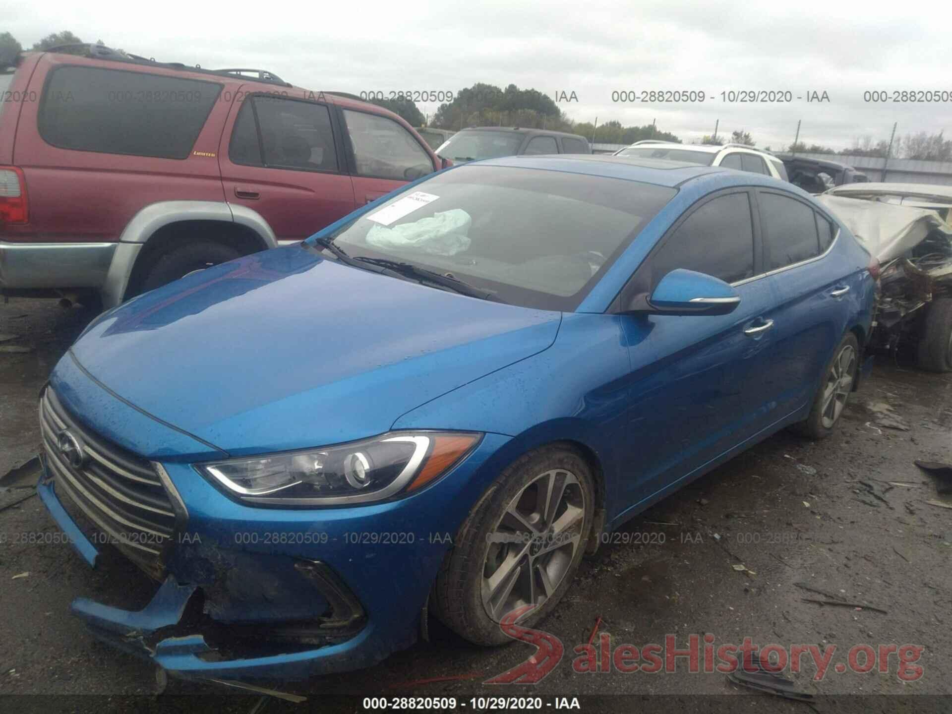 5NPD84LF7HH188189 2017 HYUNDAI ELANTRA