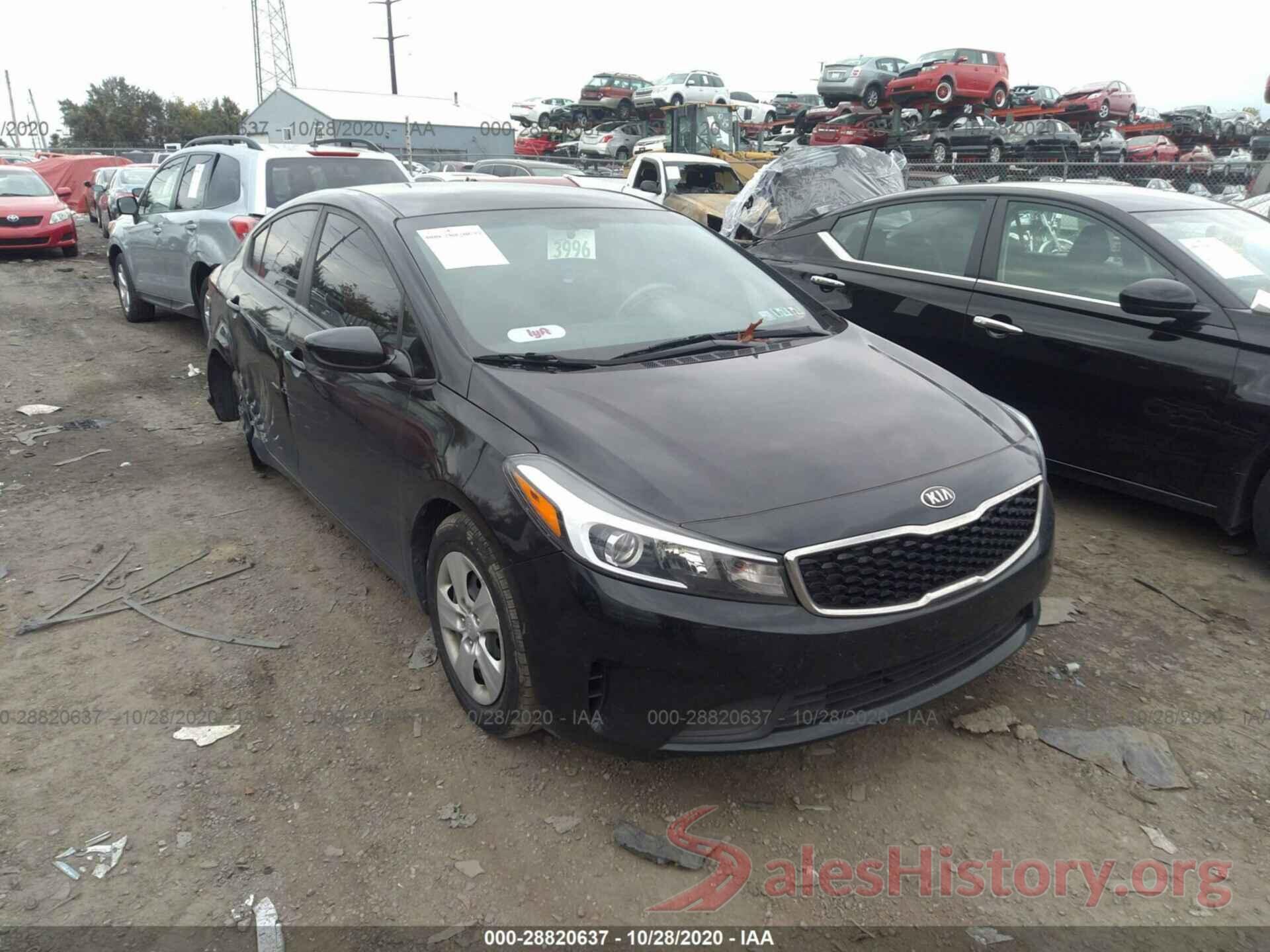 3KPFK4A71HE109710 2017 KIA FORTE