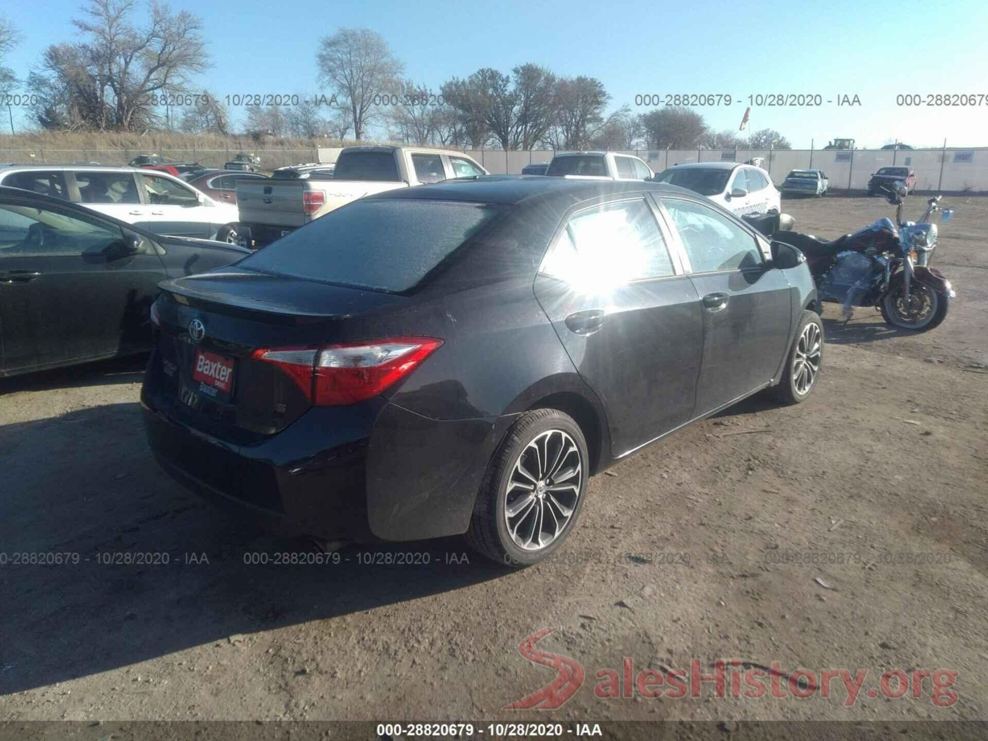 5YFBURHE1GP560109 2016 TOYOTA COROLLA