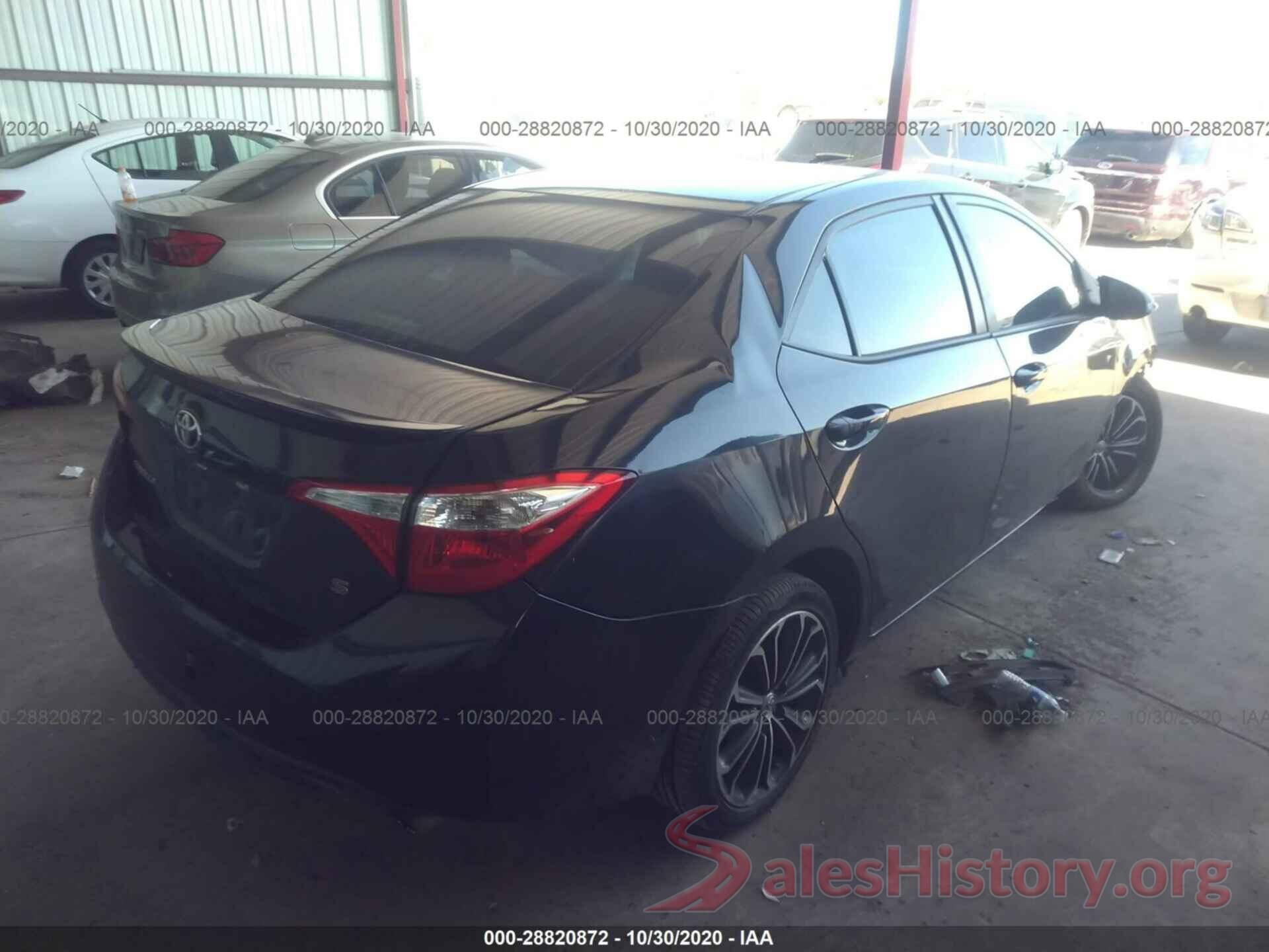 5YFBURHE1GP379947 2016 TOYOTA COROLLA