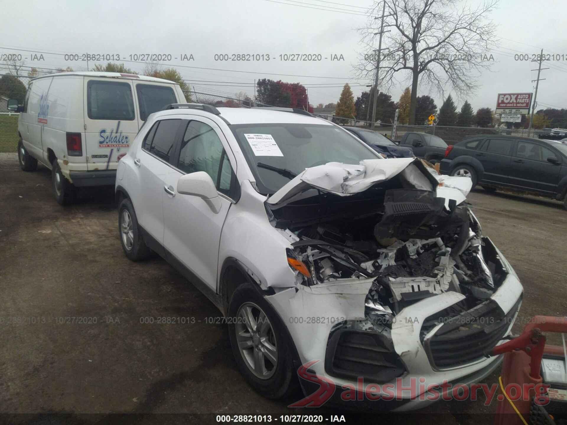 3GNCJLSBXHL180183 2017 CHEVROLET TRAX