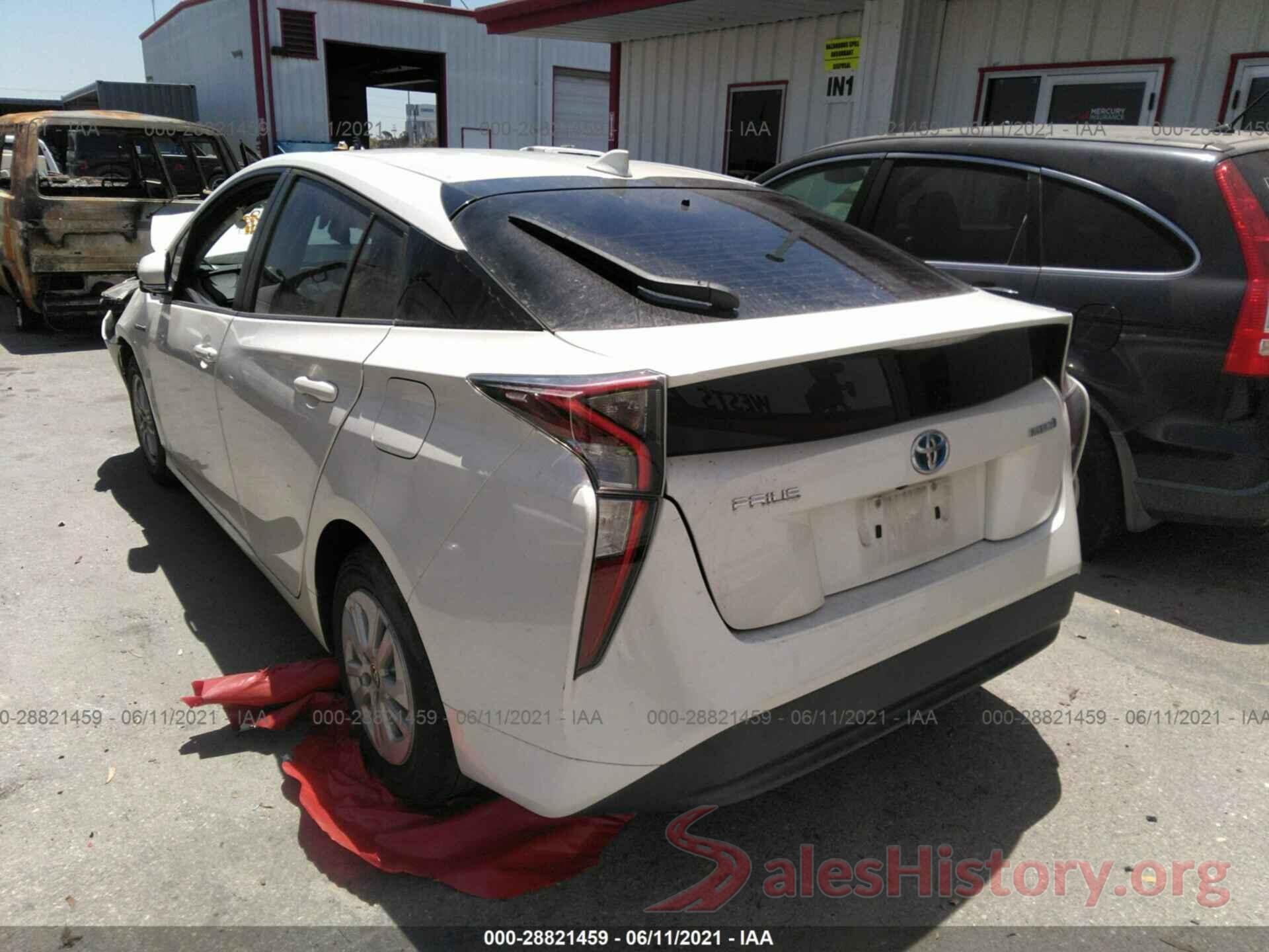 JTDKBRFU3H3031125 2017 TOYOTA PRIUS