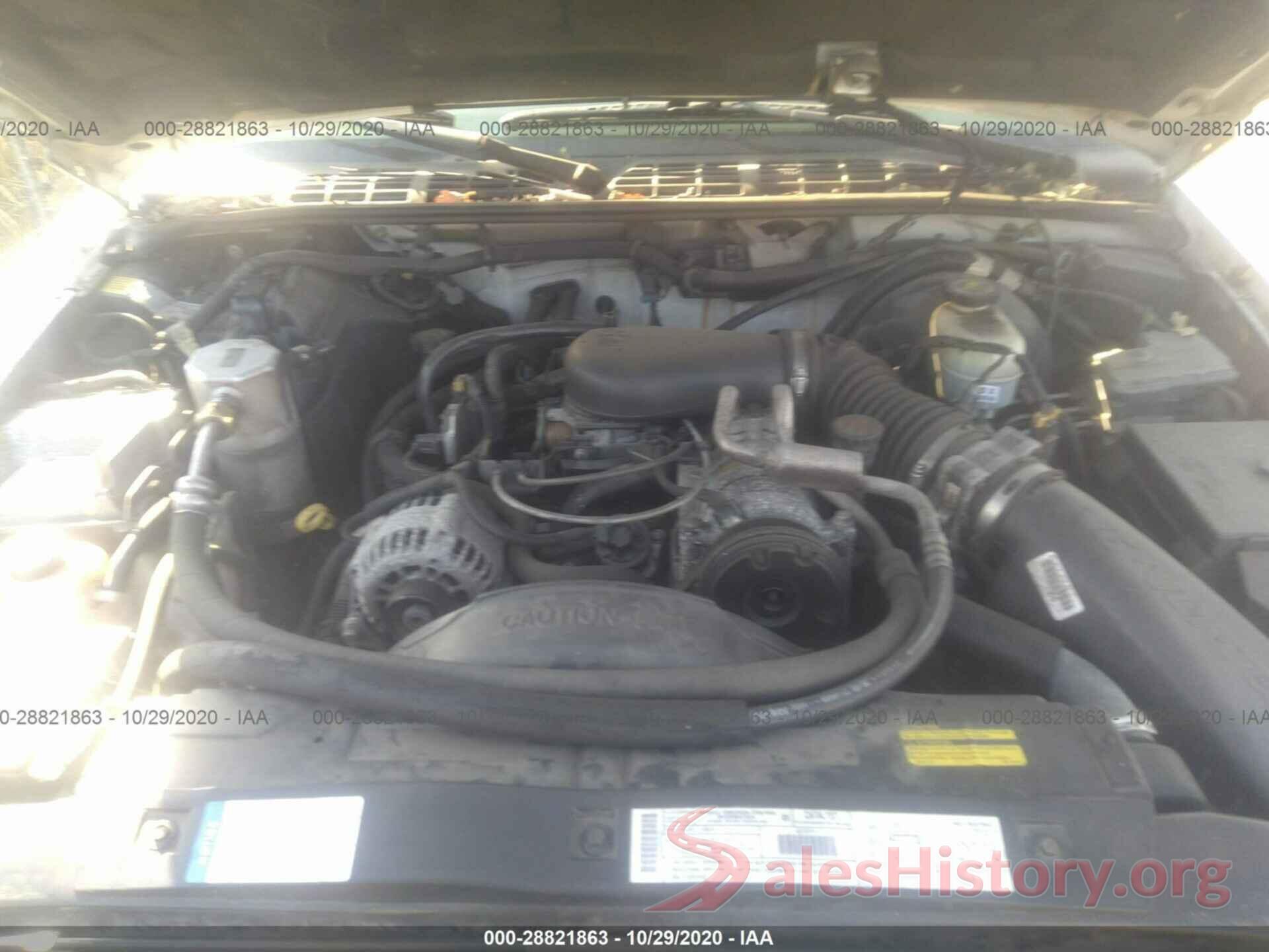 1GNDT13W112194789 2001 CHEVROLET BLAZER