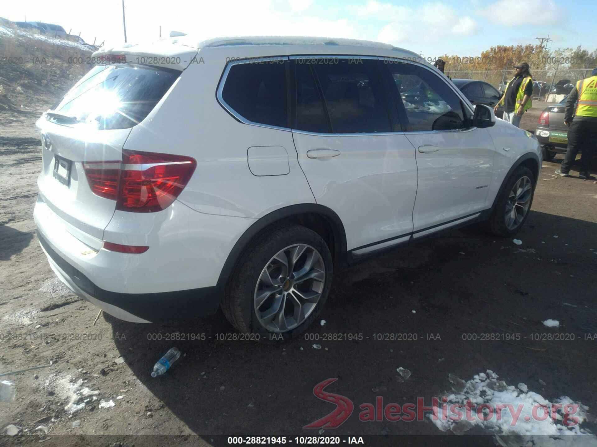 5UXWY3C58G0N87181 2016 BMW X3