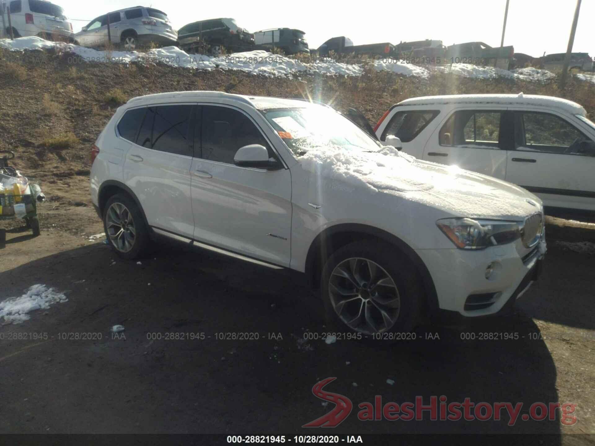 5UXWY3C58G0N87181 2016 BMW X3