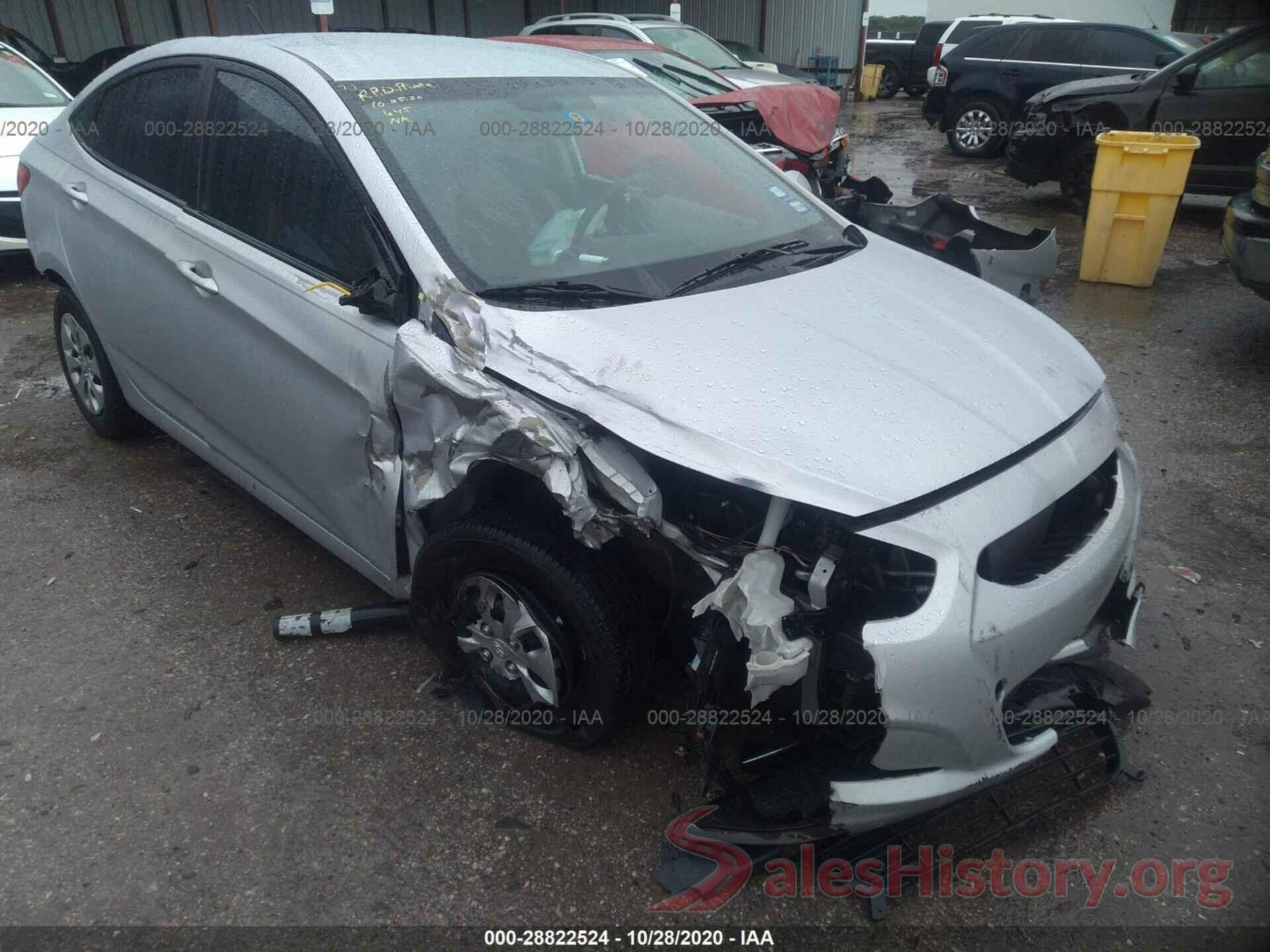 KMHCT4AE4GU061078 2016 HYUNDAI ACCENT