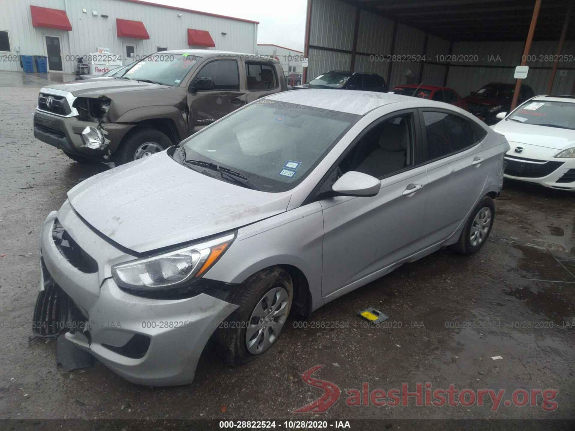 KMHCT4AE4GU061078 2016 HYUNDAI ACCENT