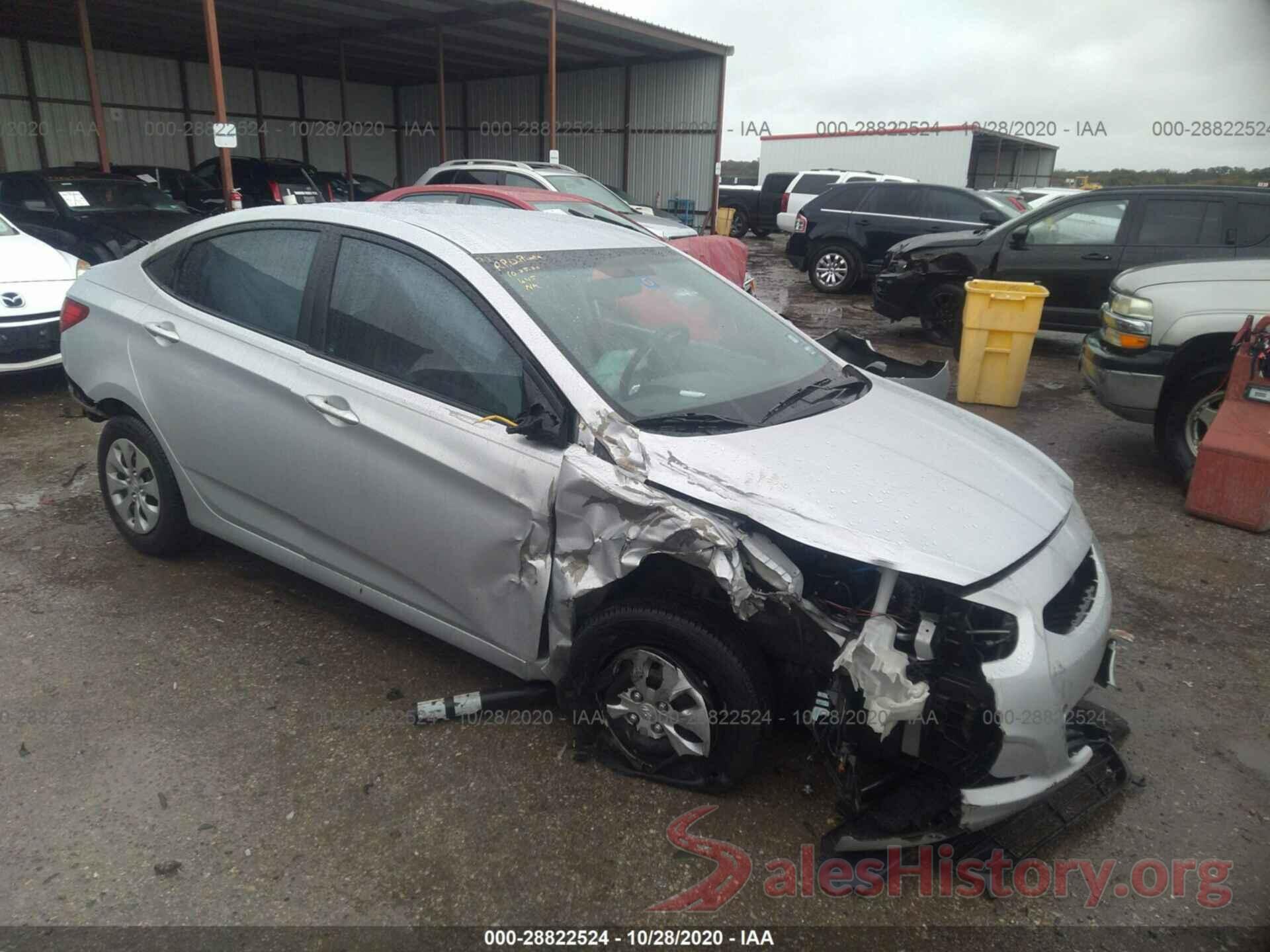 KMHCT4AE4GU061078 2016 HYUNDAI ACCENT