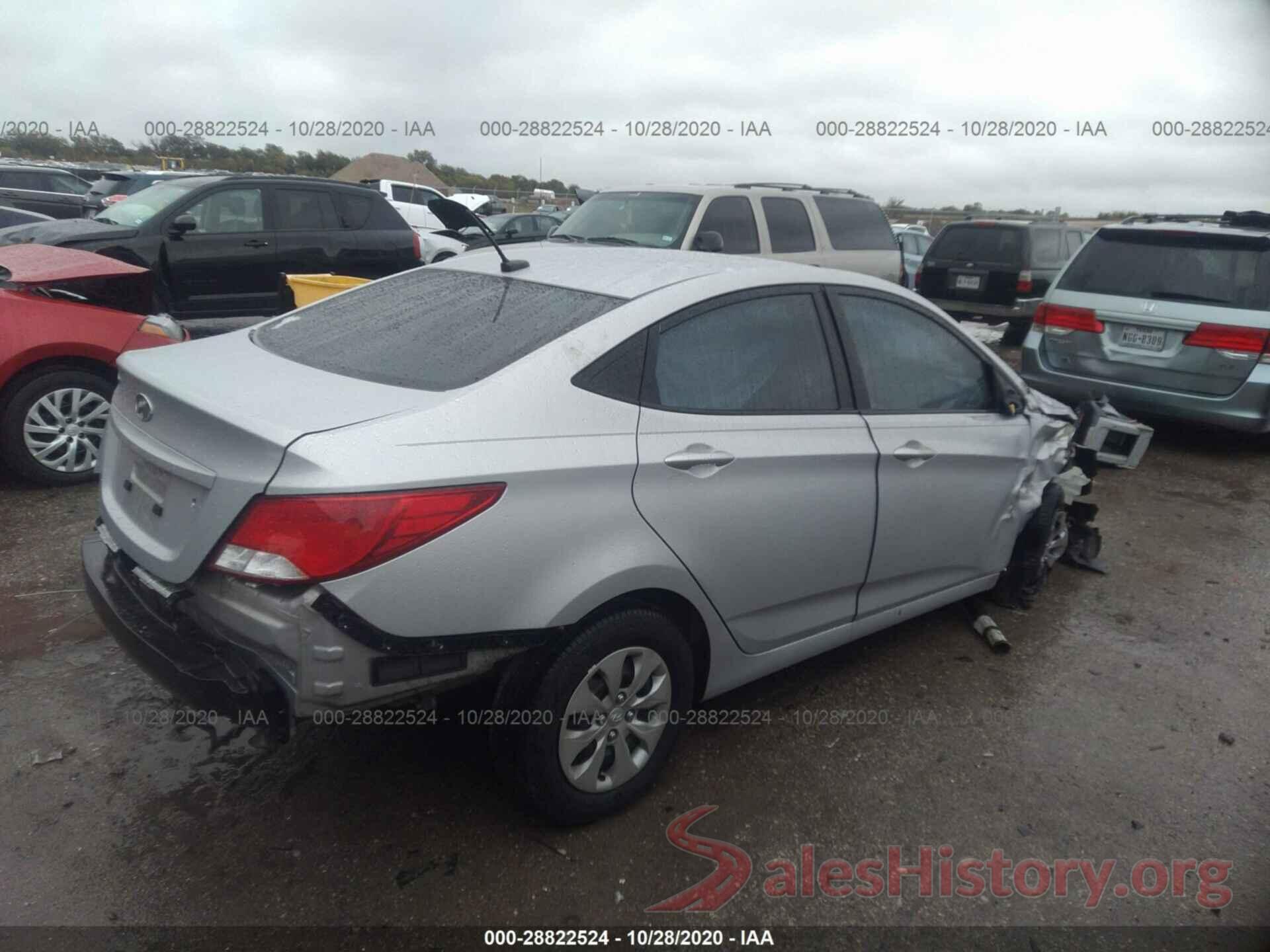 KMHCT4AE4GU061078 2016 HYUNDAI ACCENT