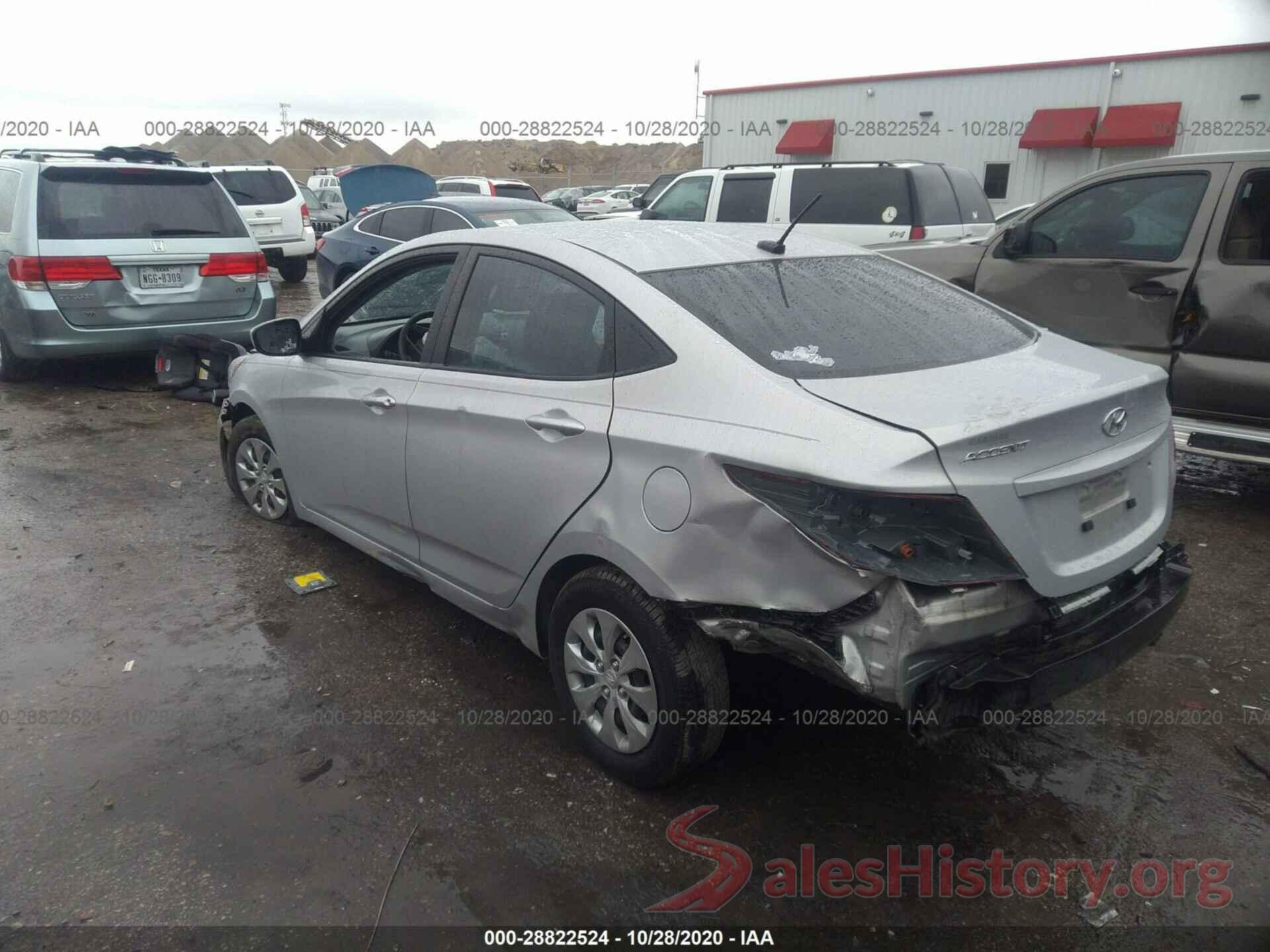 KMHCT4AE4GU061078 2016 HYUNDAI ACCENT