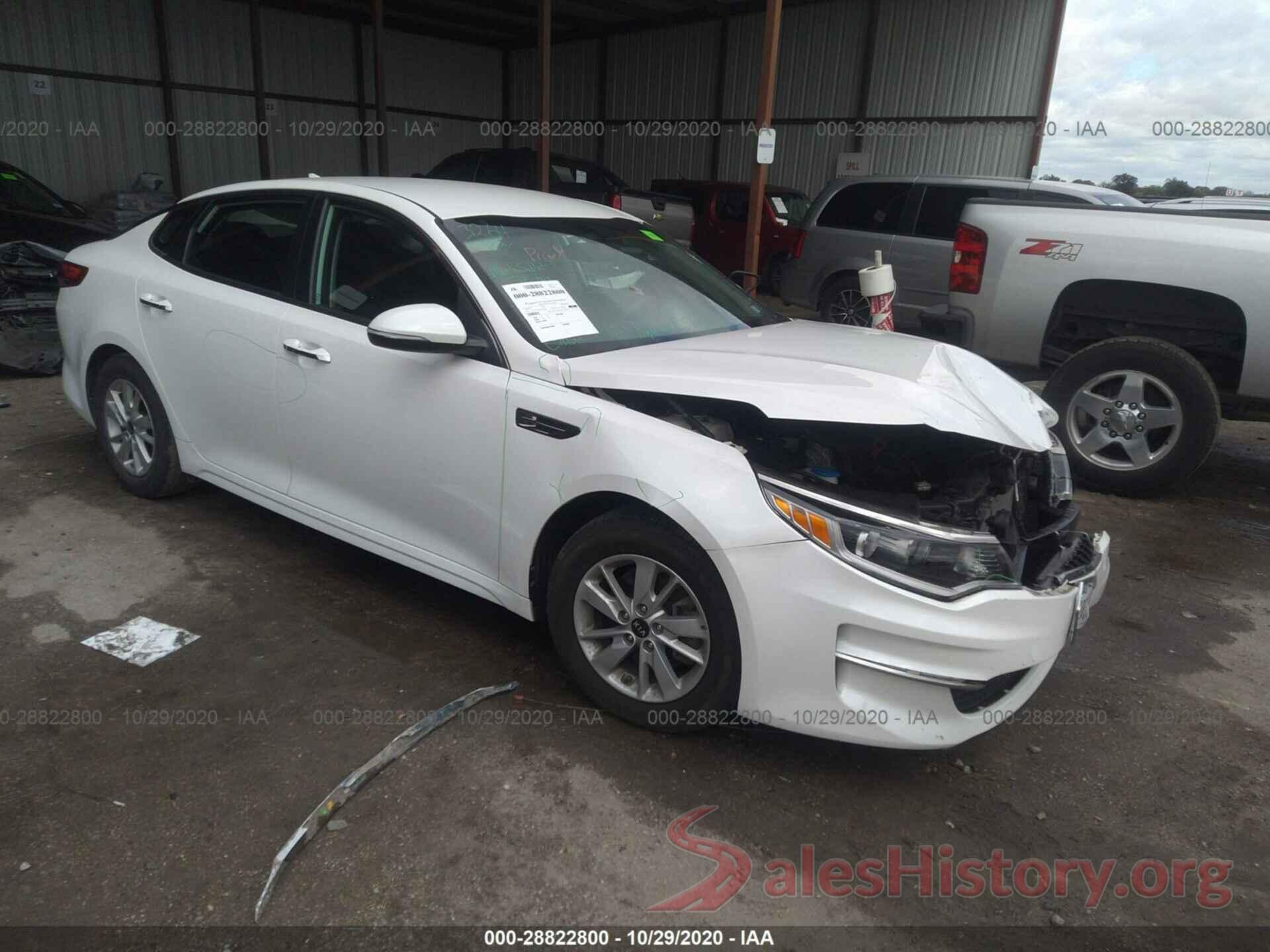 KNAGT4L36G5103629 2016 KIA OPTIMA