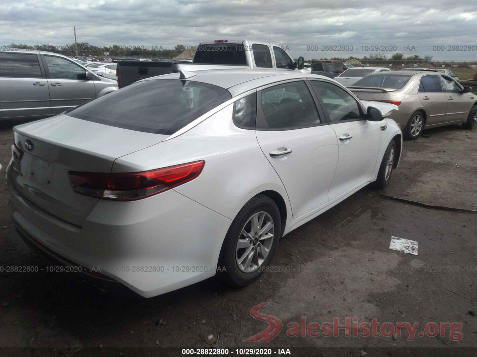 KNAGT4L36G5103629 2016 KIA OPTIMA