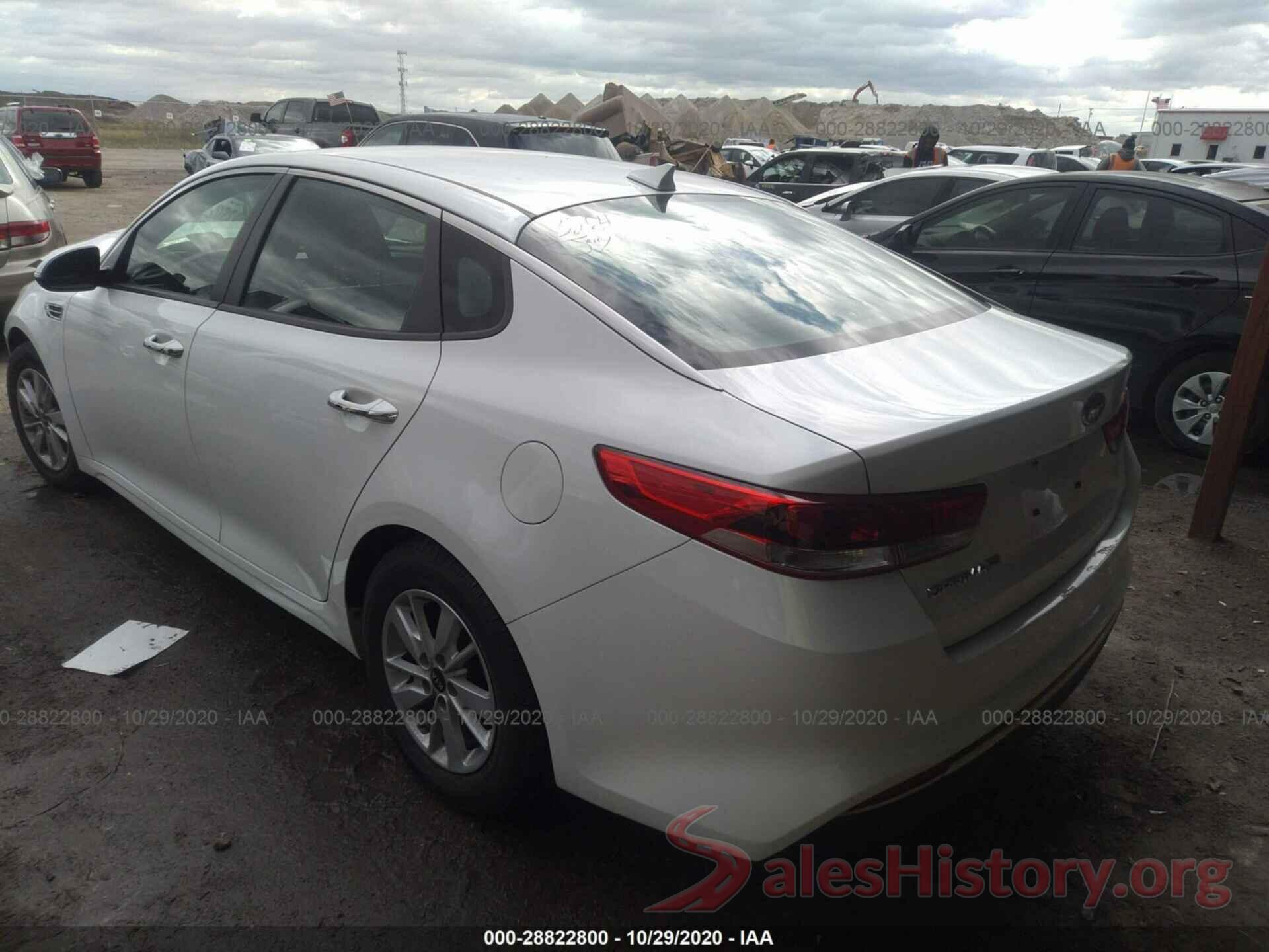 KNAGT4L36G5103629 2016 KIA OPTIMA