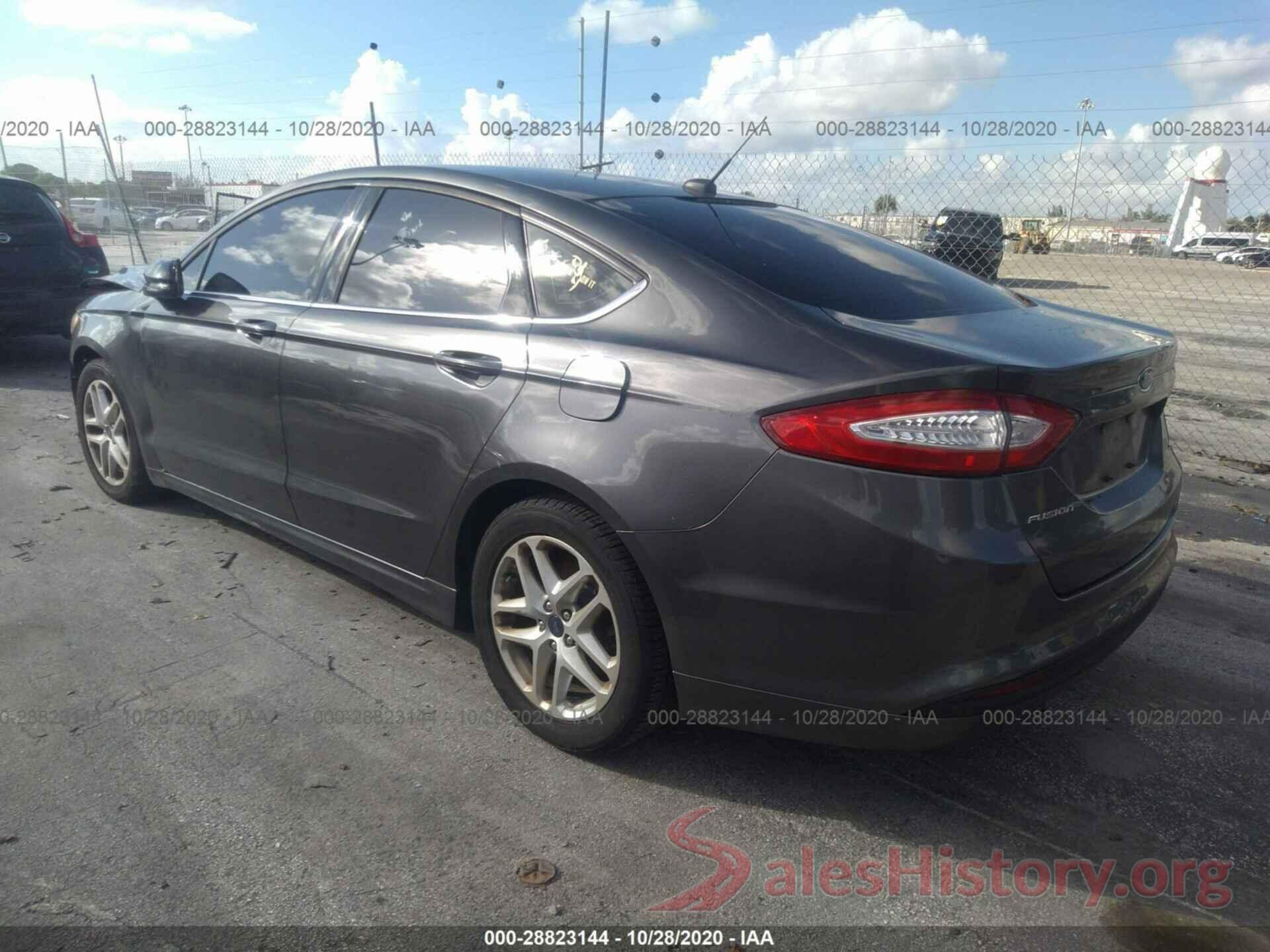 1FA6P0H73G5110972 2016 FORD FUSION