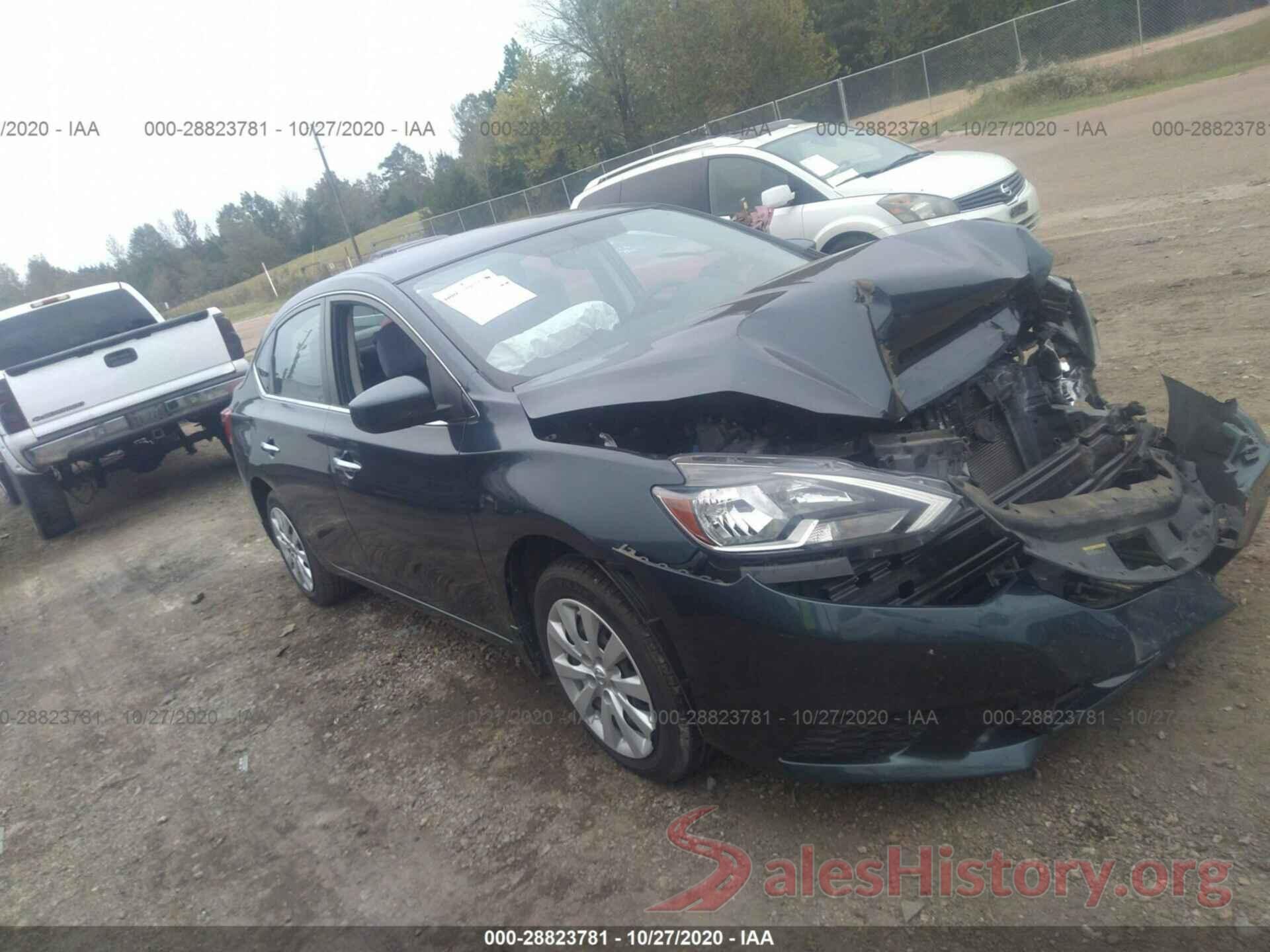 3N1AB7AP9GL657124 2016 NISSAN SENTRA