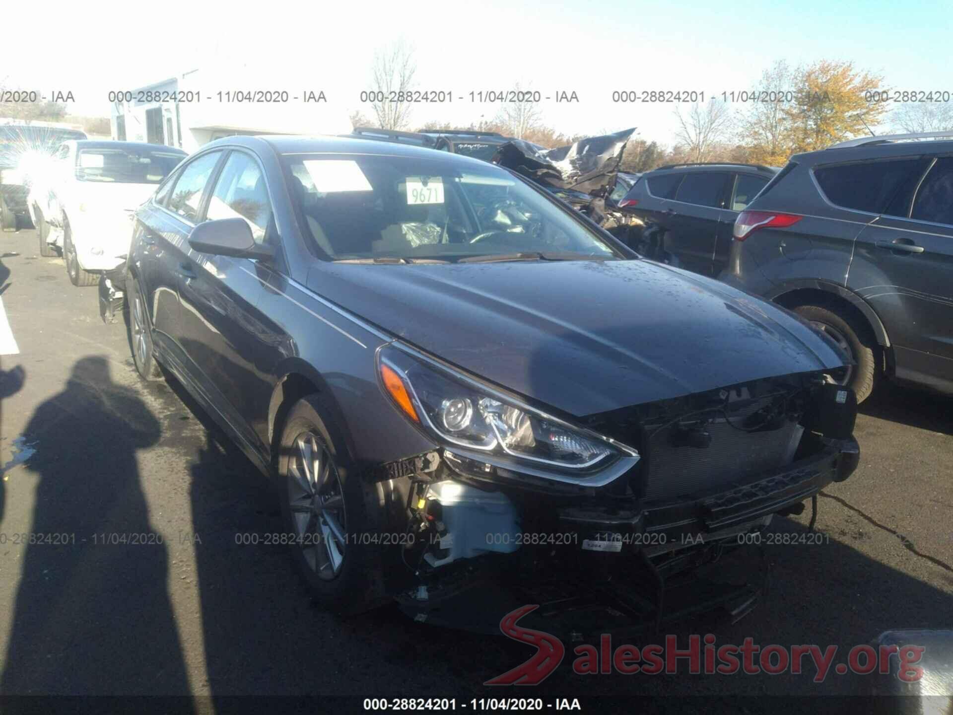 5NPE24AF0KH736968 2019 HYUNDAI SONATA