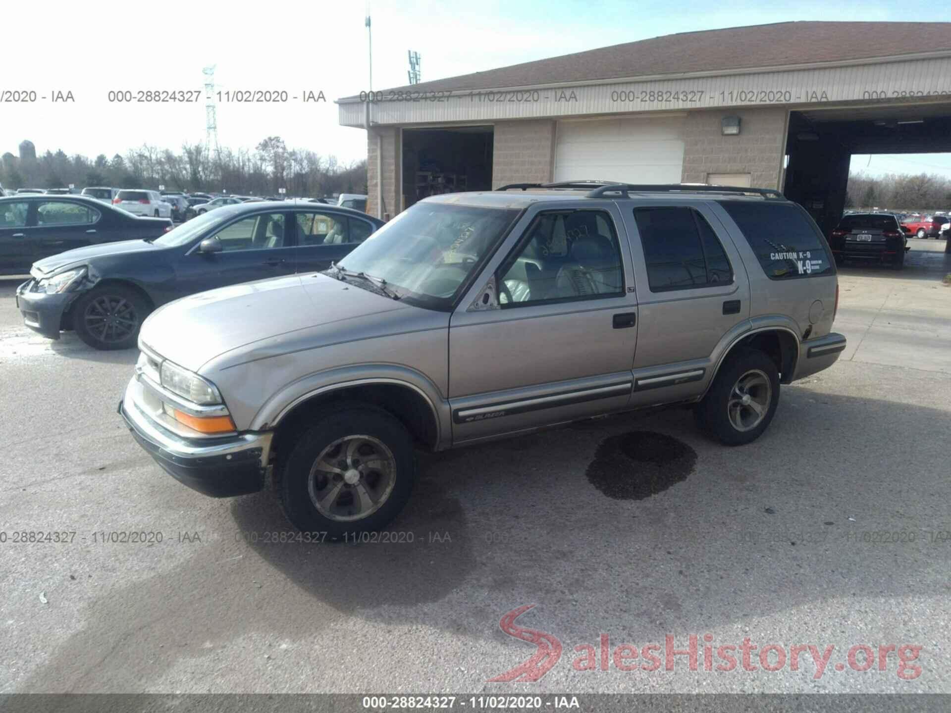 1GNCS13W6W2237836 1998 CHEVROLET BLAZER