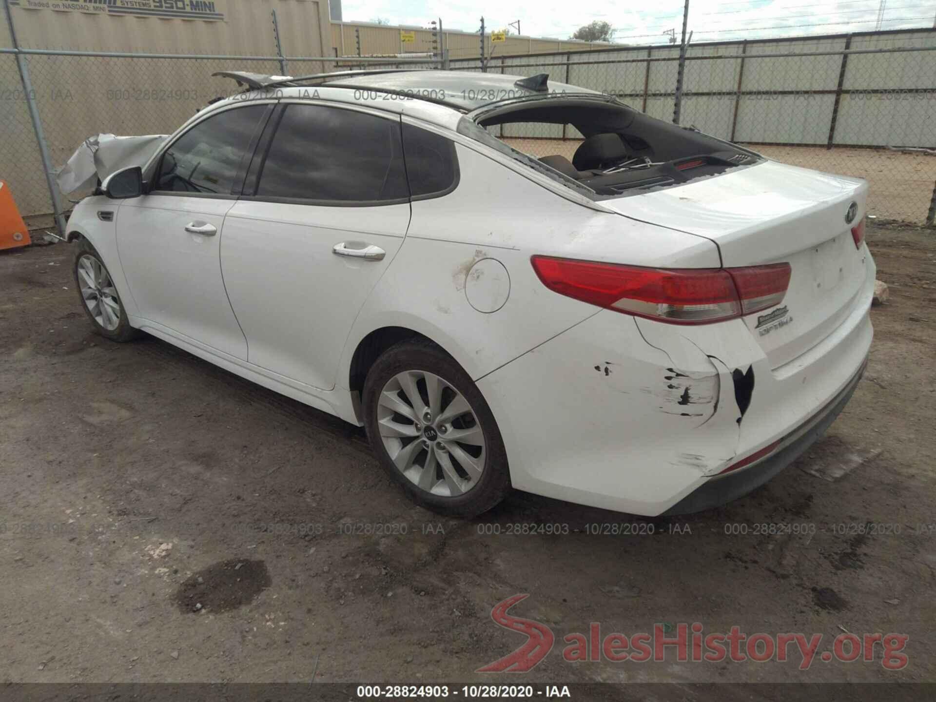 5XXGU4L3XGG091111 2016 KIA OPTIMA