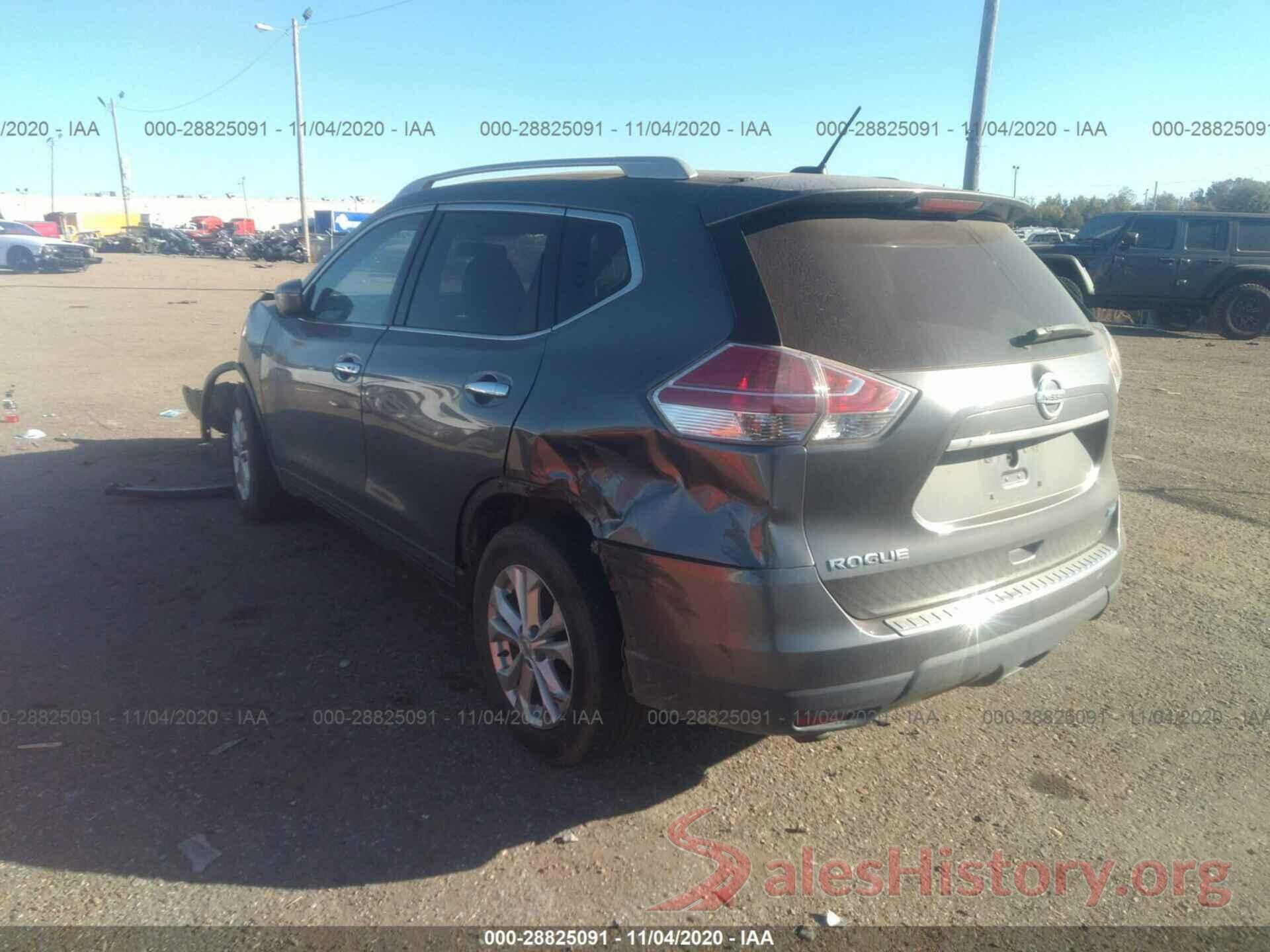 5N1AT2MT1GC897961 2016 NISSAN ROGUE