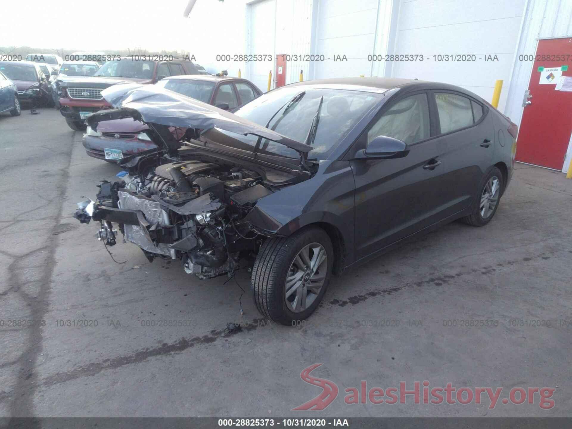 5NPD84LFXLH550203 2020 HYUNDAI ELANTRA