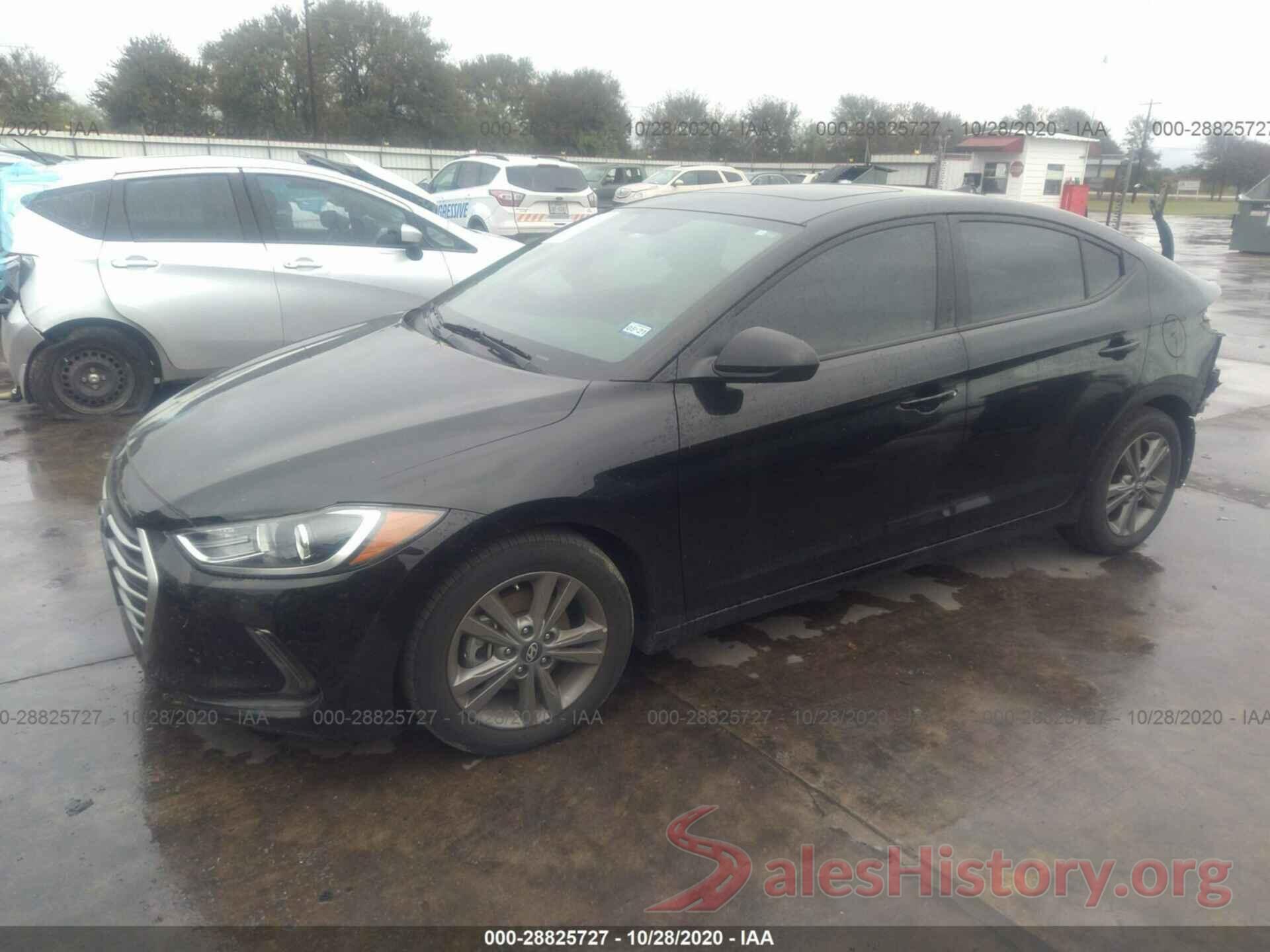 5NPD84LF3JH291566 2018 HYUNDAI ELANTRA